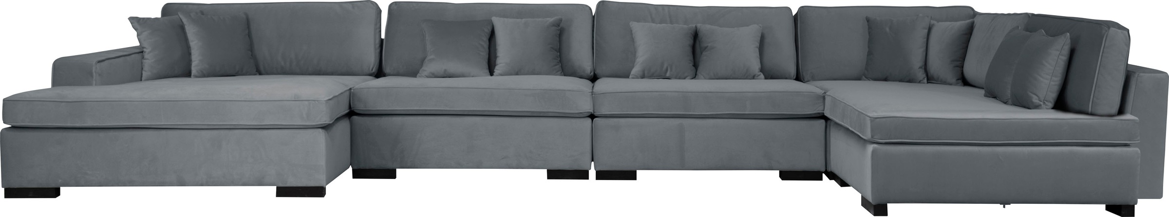 Guido Maria Kretschmer Home&Living Wohnlandschaft »Skara XXL U-Form«, Lounge-Sofa XXL mit Federkern-Polsterung, in vielen Bezugsvarianten