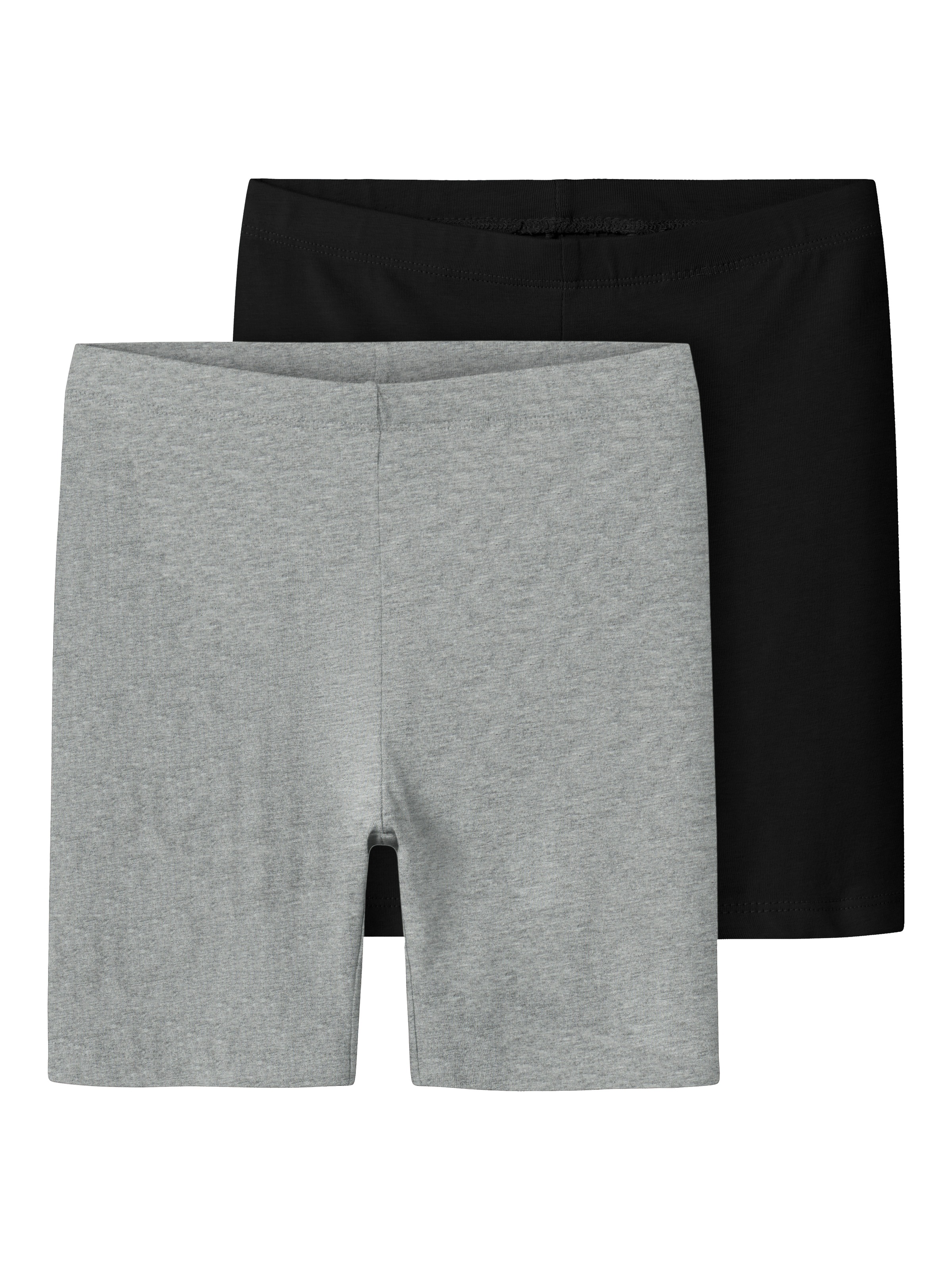 Thumbnail - Name It "NKFVIVIAN 2P SOLID SHORT LEGGING NOOS" Baumwollmischung, Stretch, Slim Fit