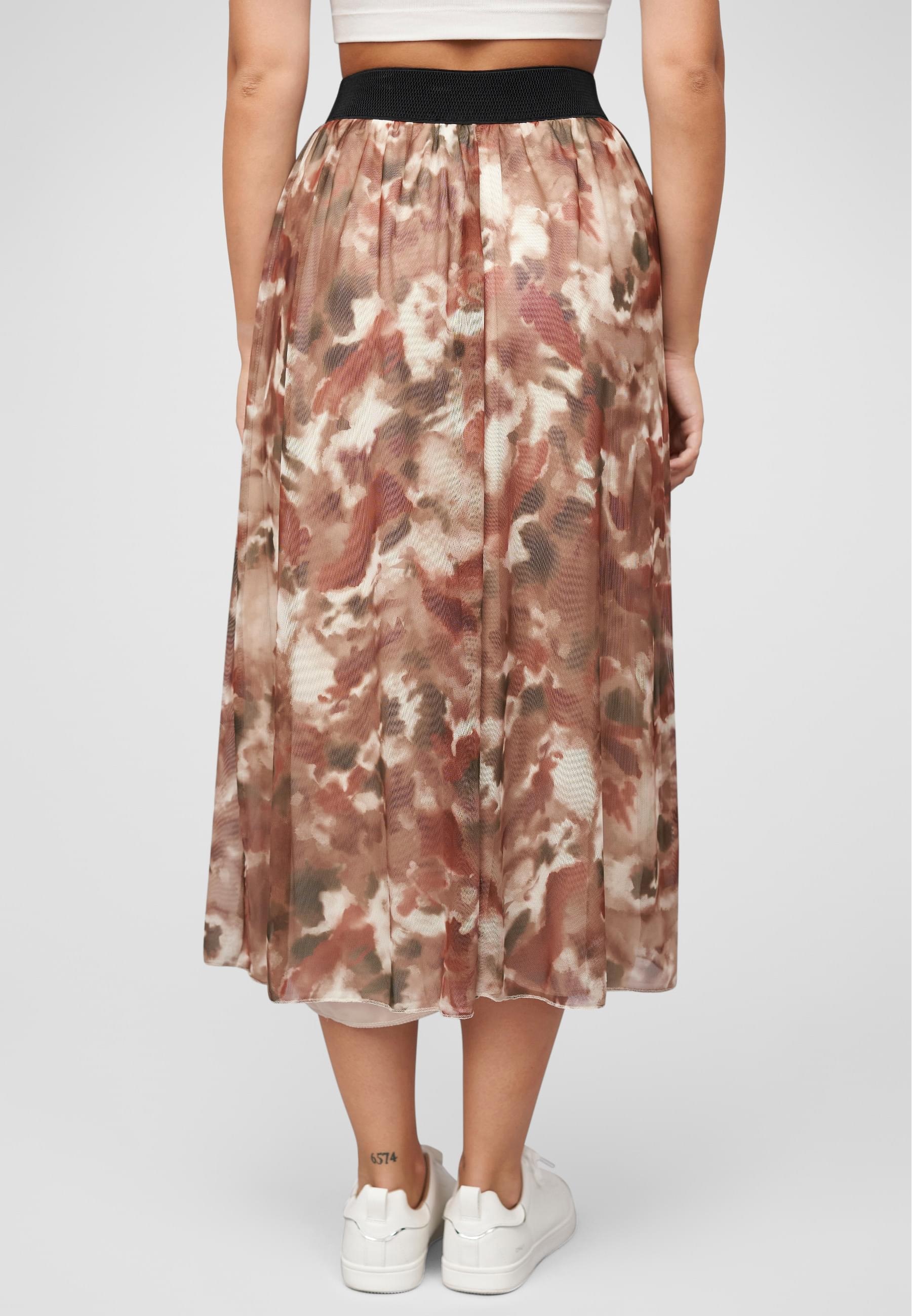 CLOUD 5IVE Shirtkleid »CLOUD 5IVE Longform Rock mit All Over Print und Gummiband« 1 Stk. tlg.