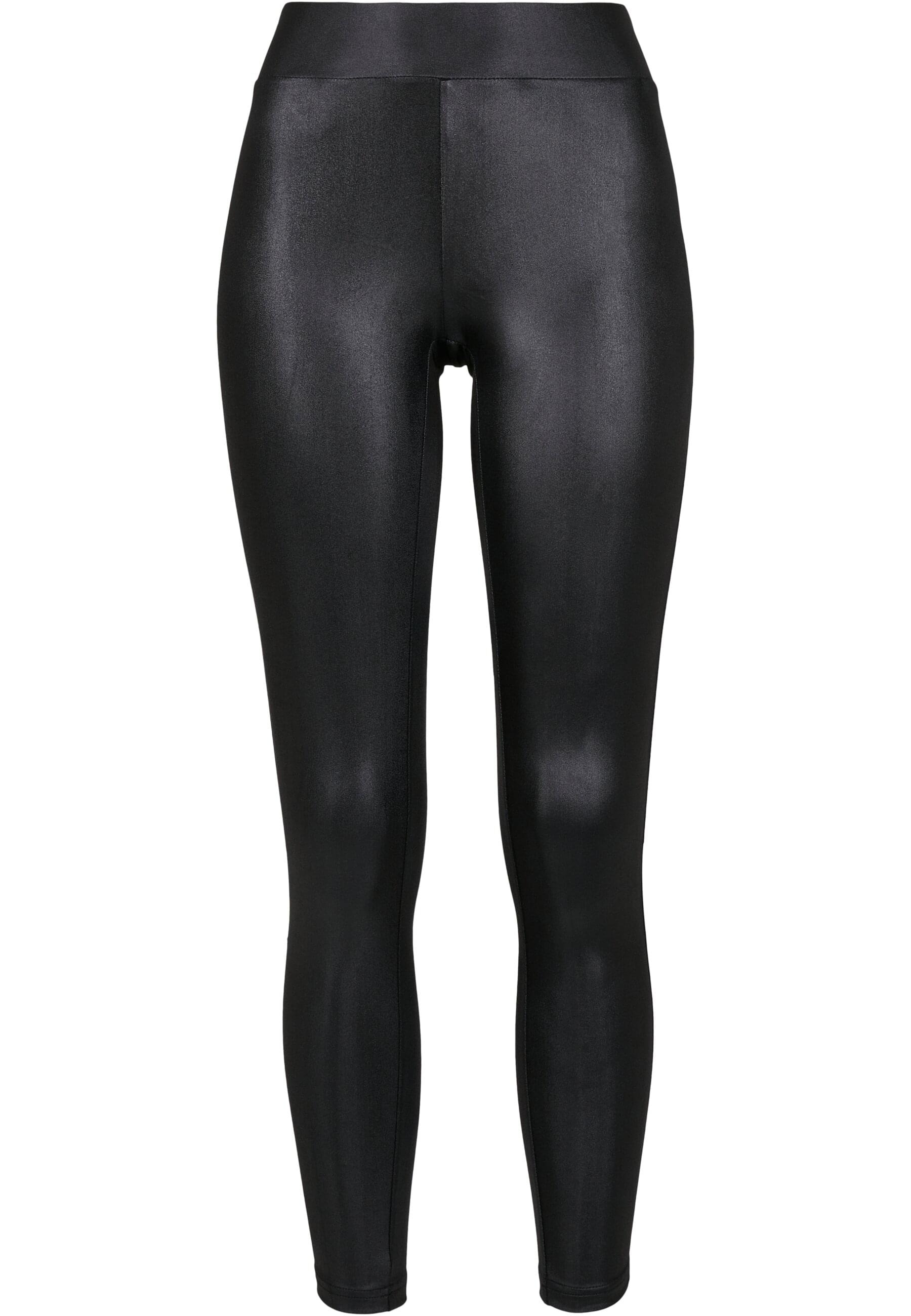 URBAN CLASSICS Leggings »Urban Classics Damen Ladies Synthetic Leather Leggings 2-Pack«, (1 tlg.)