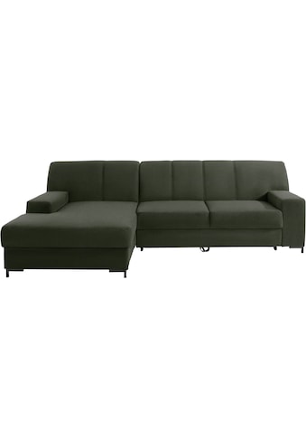 DOMO collection Ecksofa »Ledas« su extrabreiten Armtei...