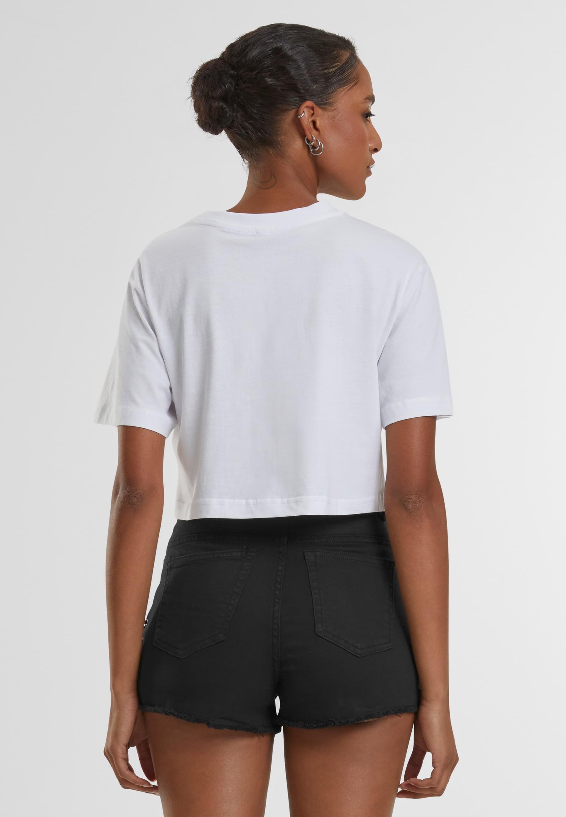 Miss Tee T-Shirt »Miss Tee Damen Hotter Delusion Ladies Short Overized Tee«, (1 tlg.)