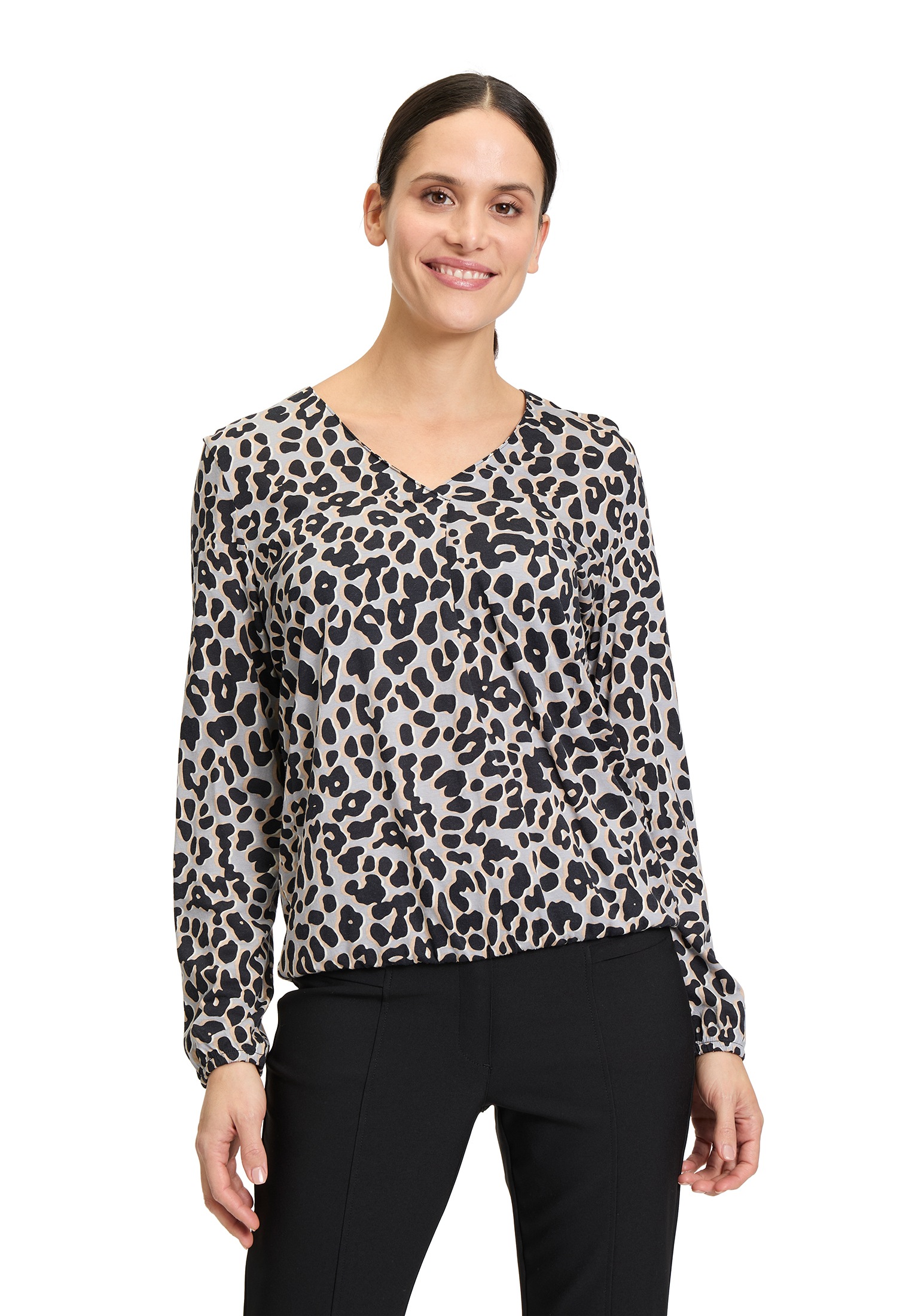 Betty Barclay Kurzarmshirt "Betty Barclay Damen Casual-Shirt mit Gummizug", günstig online kaufen
