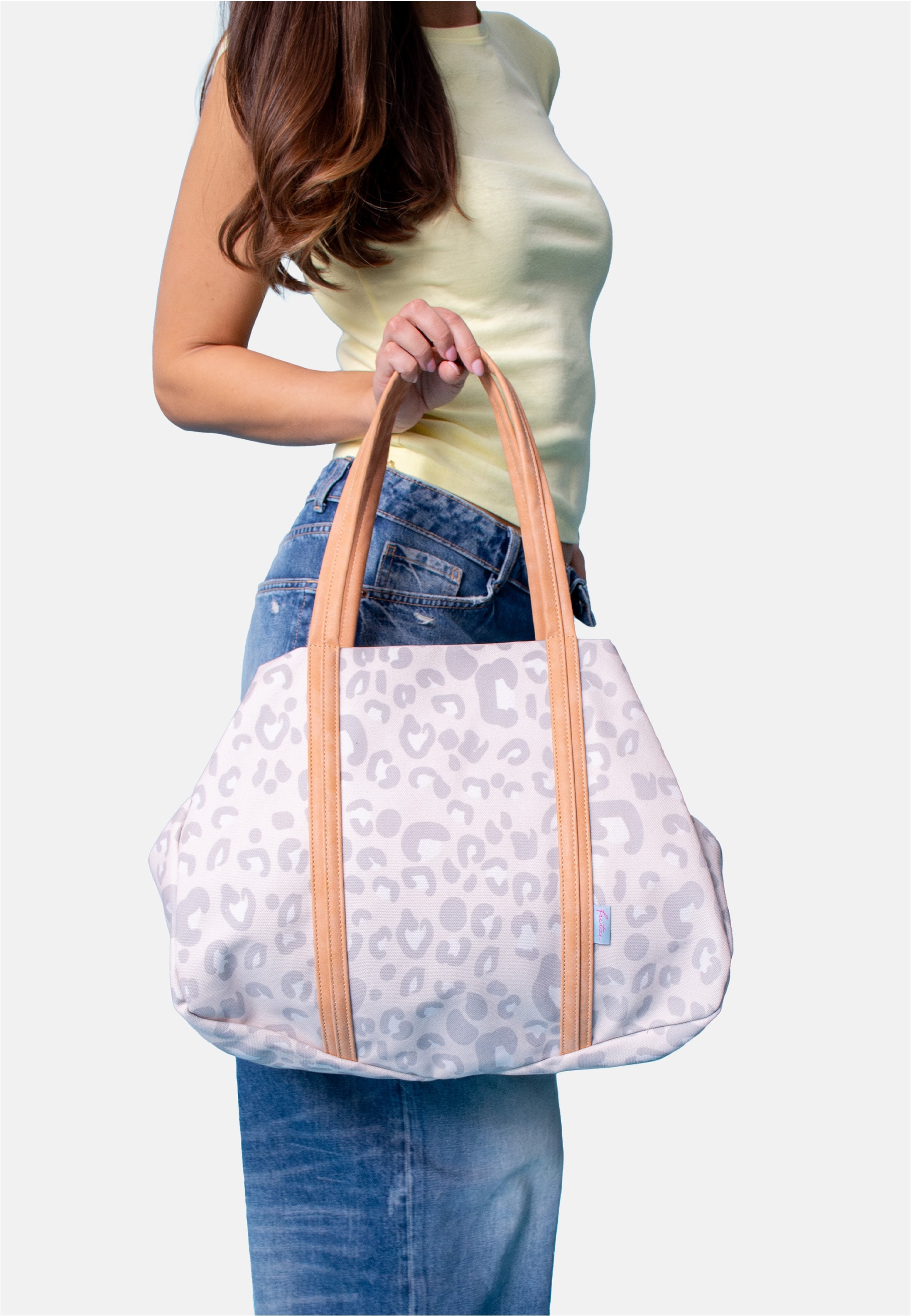 Fritzi aus Preußen Henkeltasche »Simply Shopper Leo« mit tollem Leo-Print