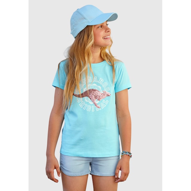 KangaROOS T-Shirt, mit Paillettenapplikation online bestellen | BAUR