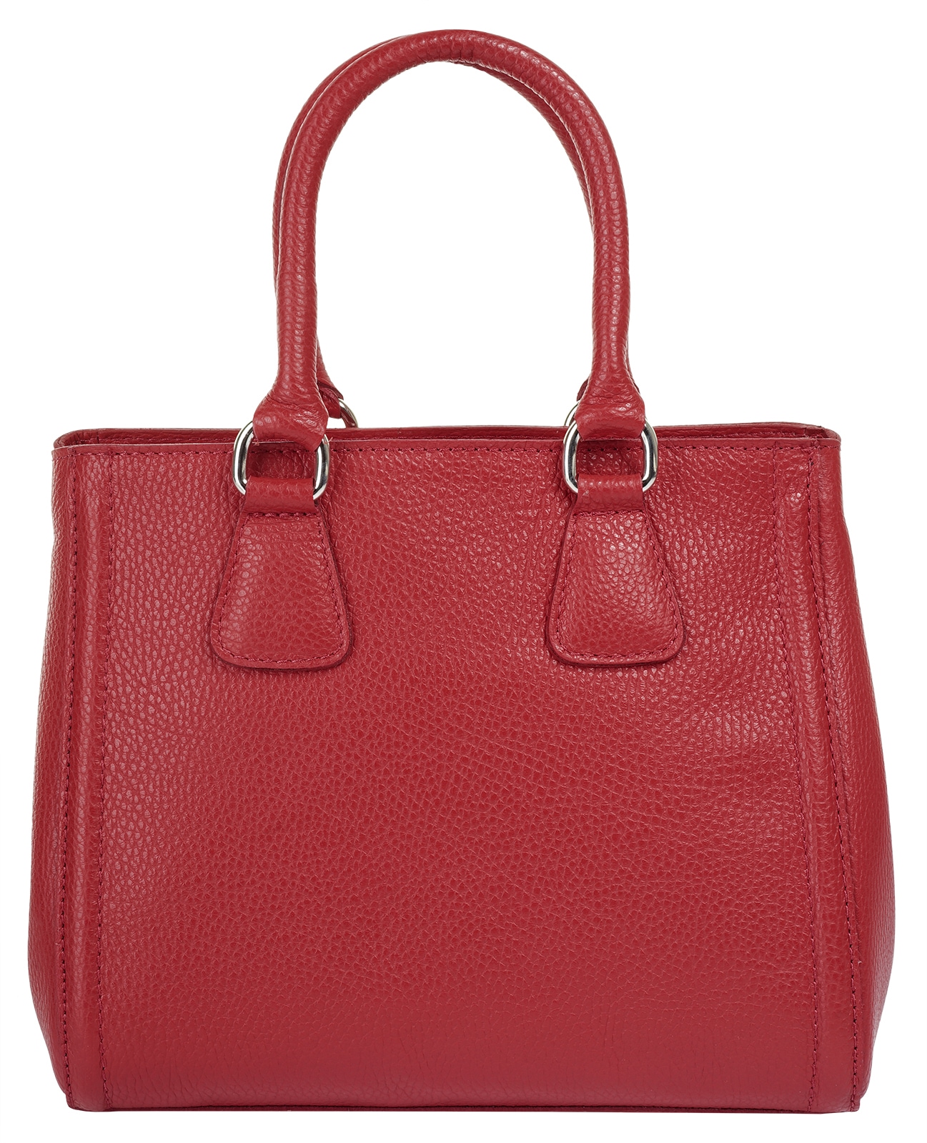 Cluty Henkeltasche »CLUTY Damen SOLCUORE echt Leder, Made in Italy« echt Leder, Made in Italy