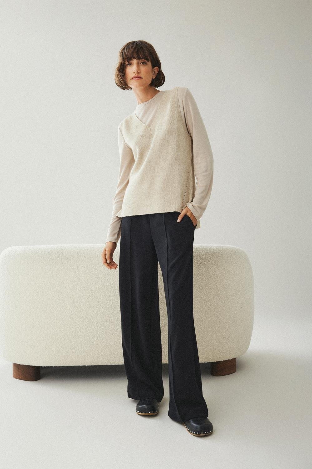 Vila Schlupfhose »VICLUA HW WIDE PANTS-NOOS«, Sommerhose
