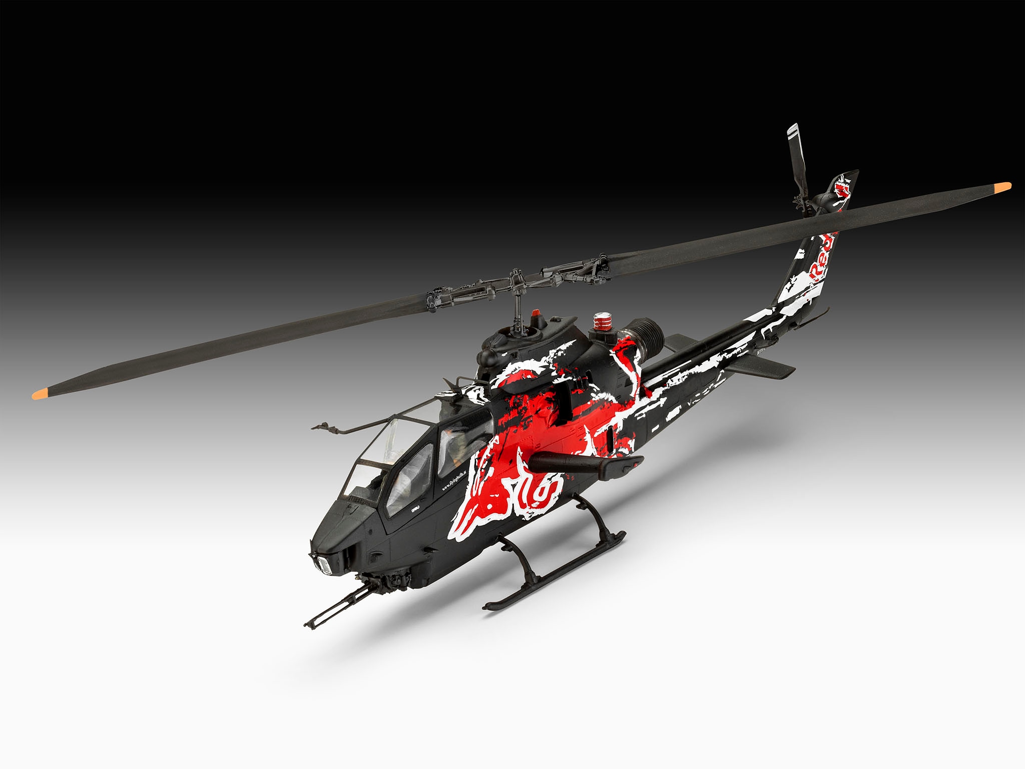 Revell® Modellbausatz »Geschenkset: Flying Bulls AH-1F Cobra«, 1:48
