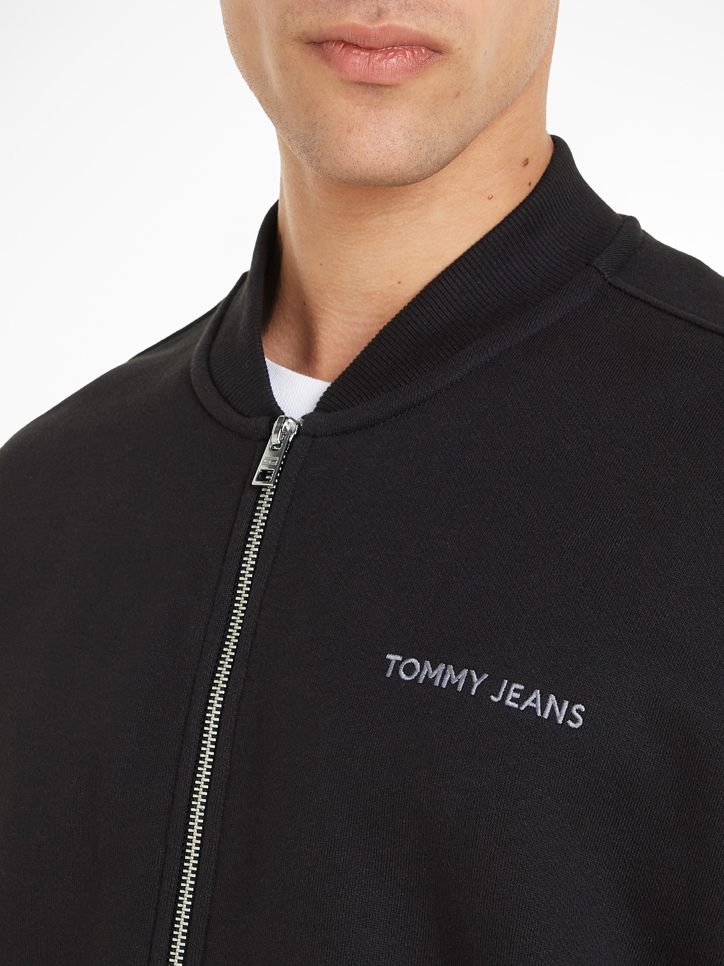 Sweater Tommy »TJM BOMBER EXT«, bestellen BAUR mit N ▷ | Jeans Reißverschluss CLSCS BOXY