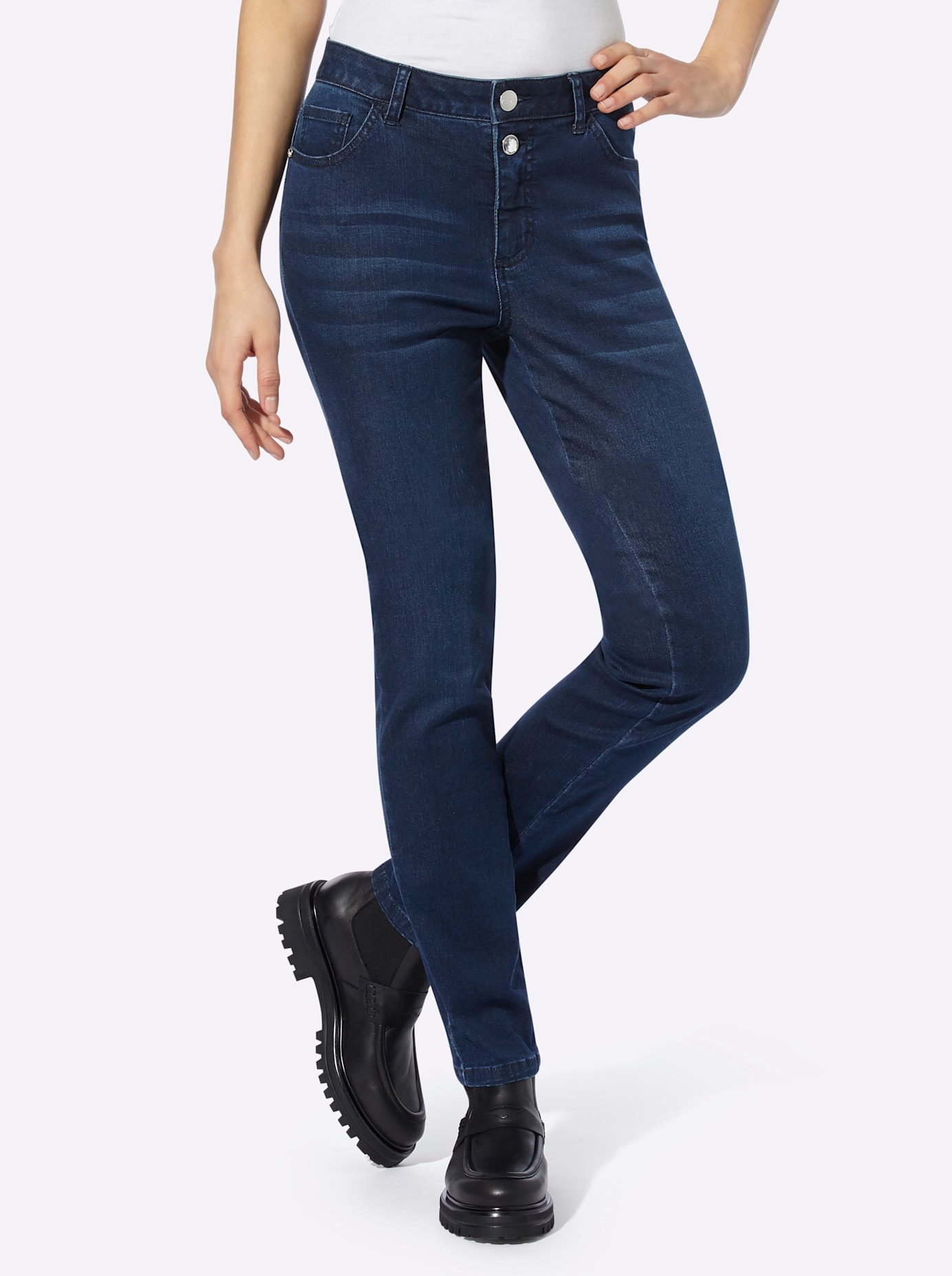 heine Bequeme Jeans, (1 tlg.)