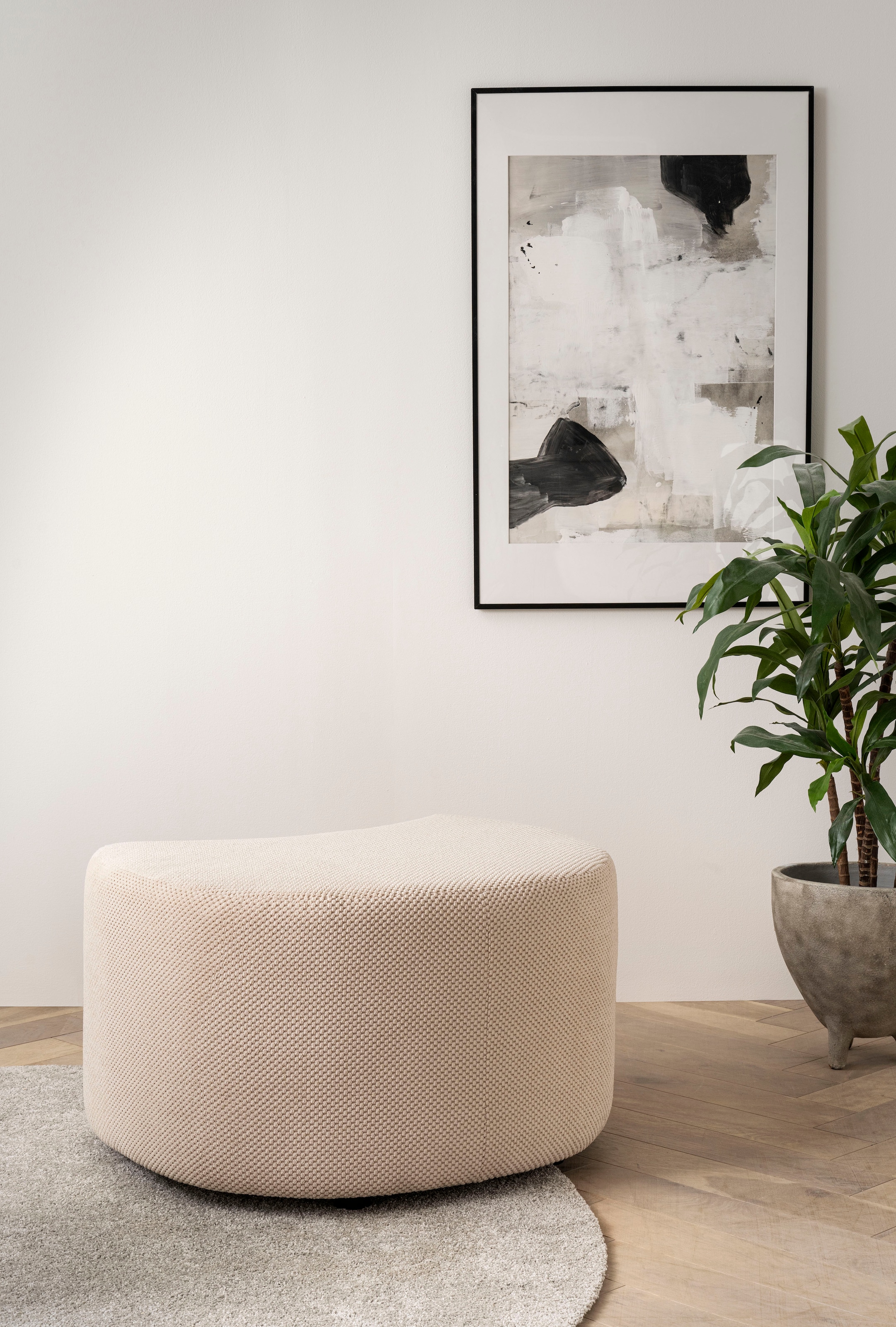 Home affaire Hocker "MAISIE, passende Ergänzung zum Big-Drehsessel" MAISIE, günstig online kaufen