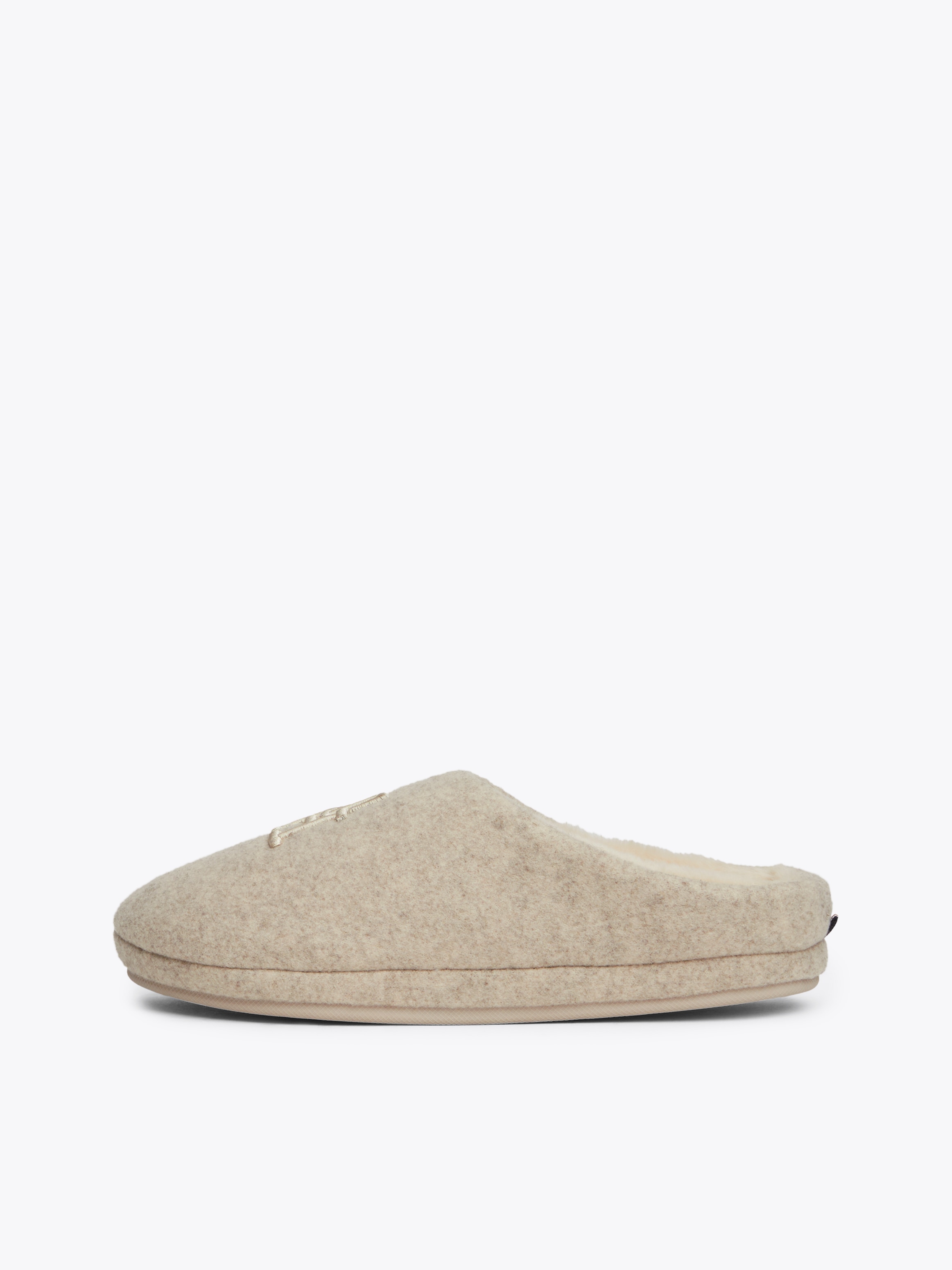 Pantoffel »TH EMBROIDERED BASICS SLIPPER«, Casualmode, Hausschuh, Schlupfschuh mit...