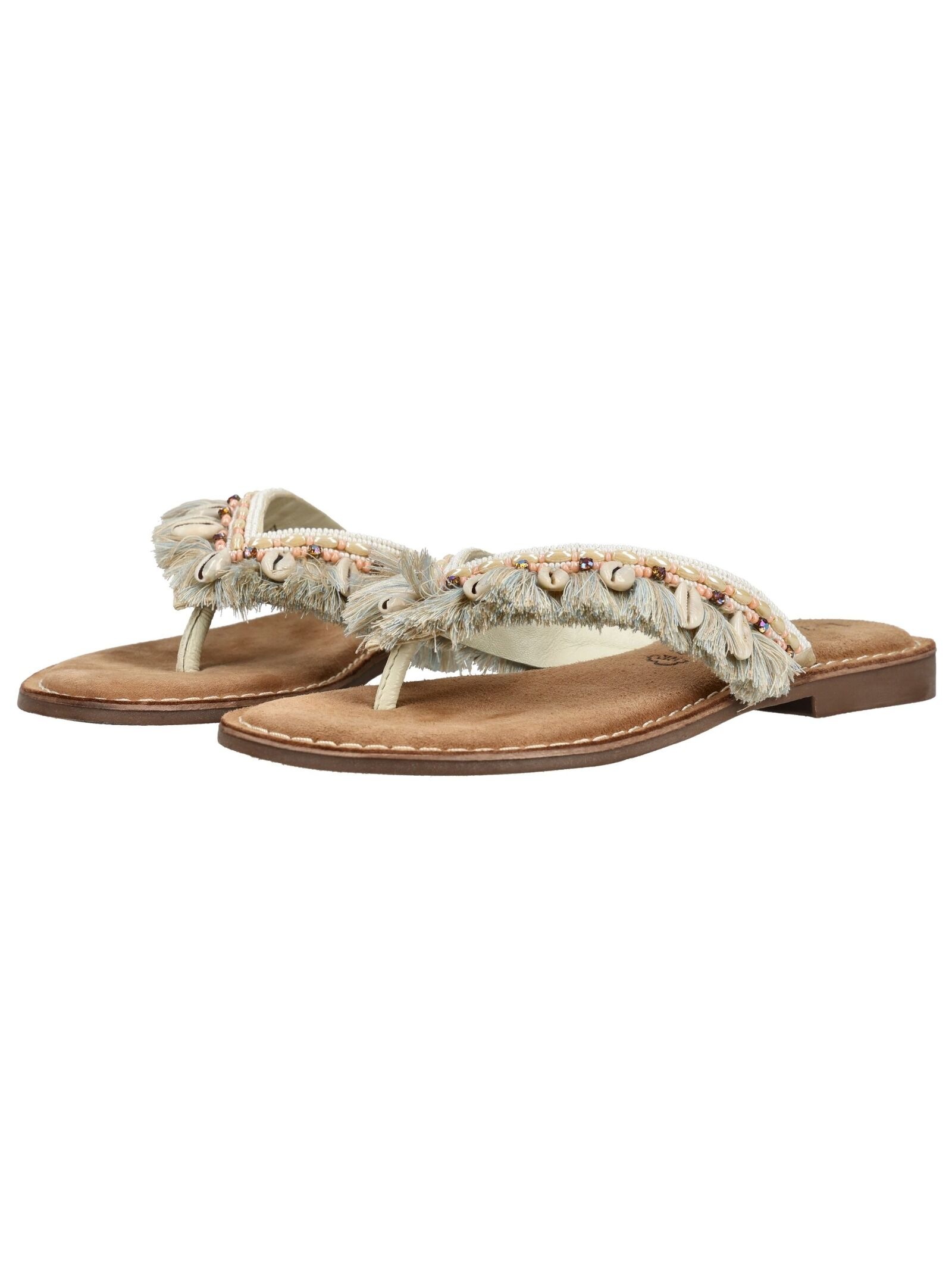 Lazamani Thong Sandals White Size 41 3