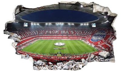 Wandtattoo »FCB Stadion Pack Ma's«, (1 St.), selbstklebend, entfernbar