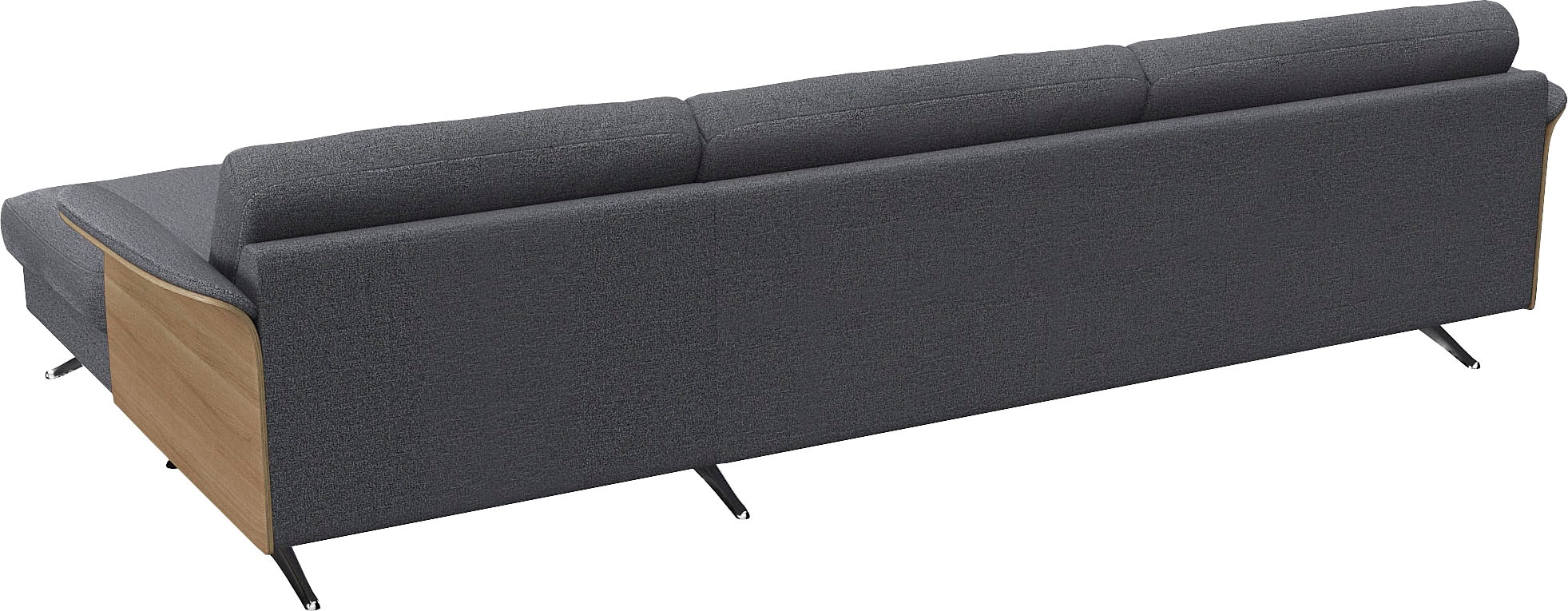 FLEXLUX Ecksofa »Glow, super bequem durch hochwertigem Sitzaufbau mit Federkern, L-Form«, Modernes skandinavisches Design