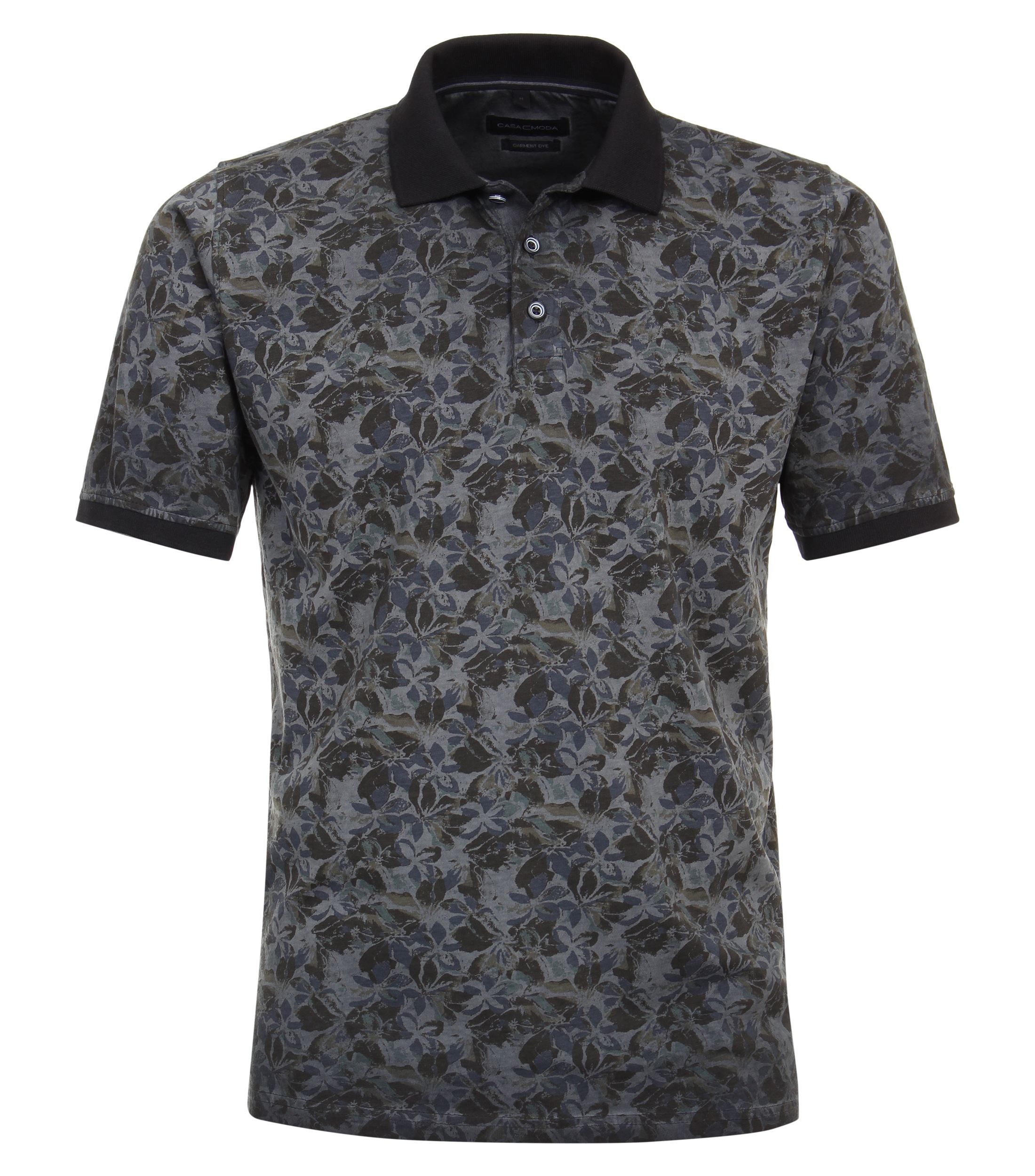 CASAMODA Poloshirt »CASAMODA Polo-Shirt gemustert«