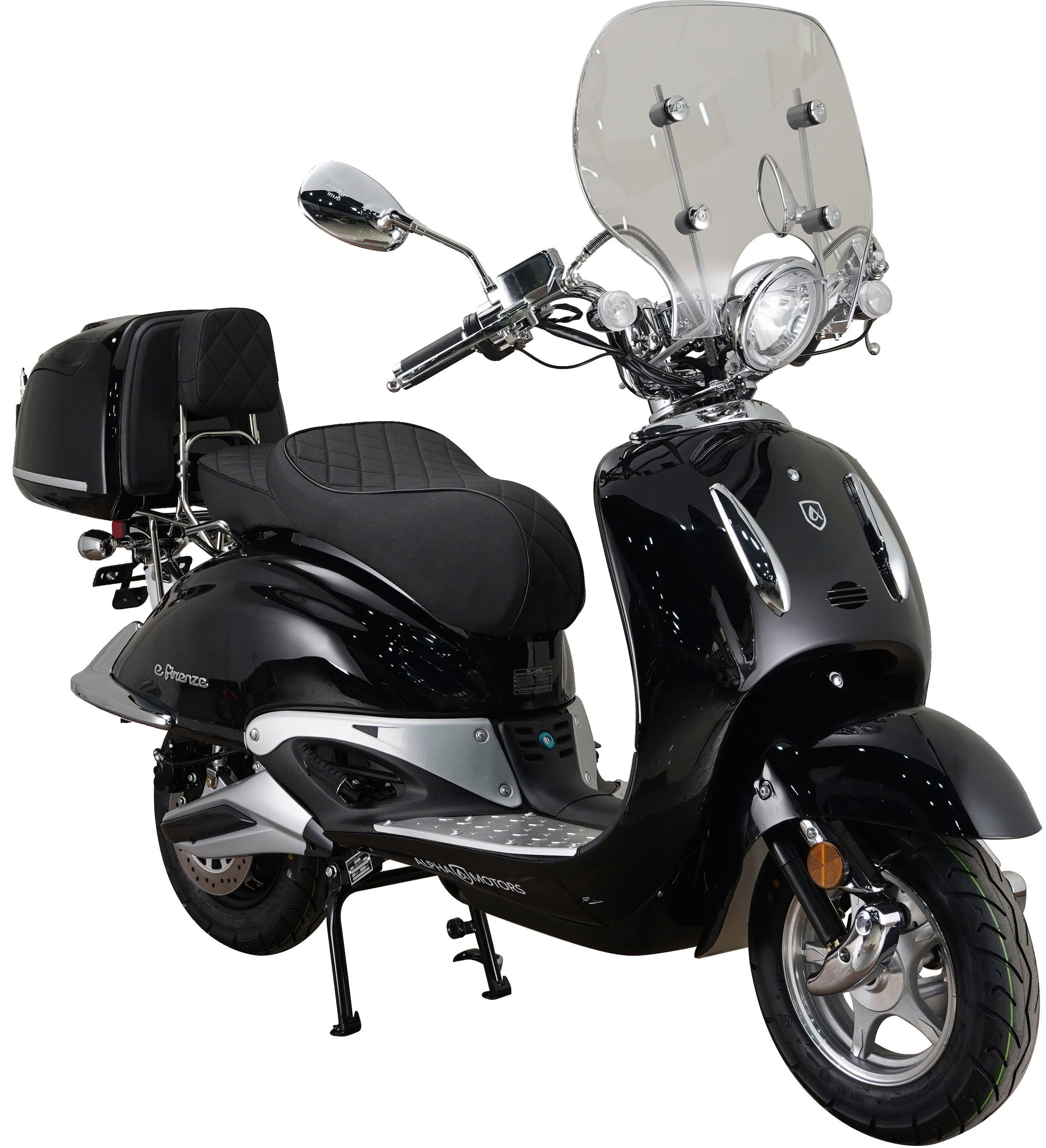 E-Motorroller »e-Firenze«, inkl. 1 Akku, Topcase und Windschild