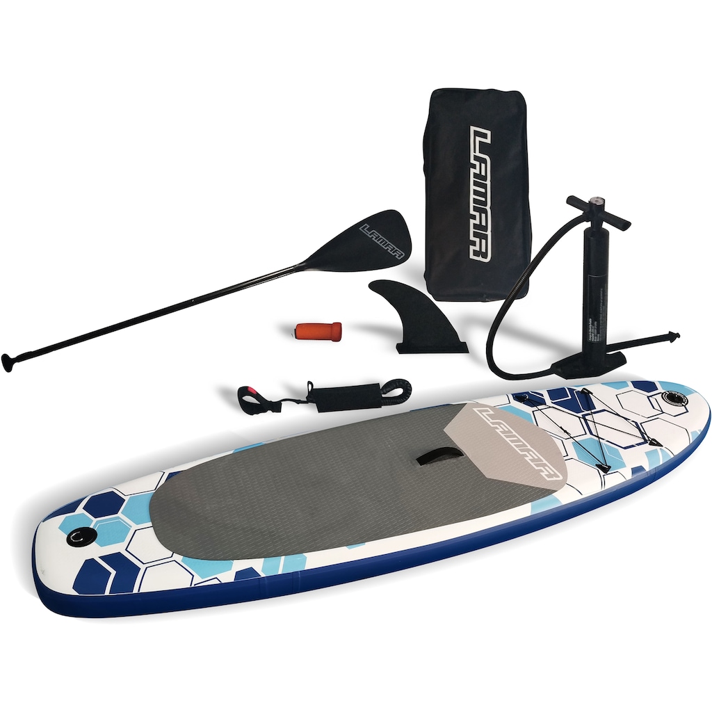 Lamar SUP-Board »I-SUP 290 Be Cool«, (Set, 5 tlg., mit Paddel, Pumpe und Transportrucksack)