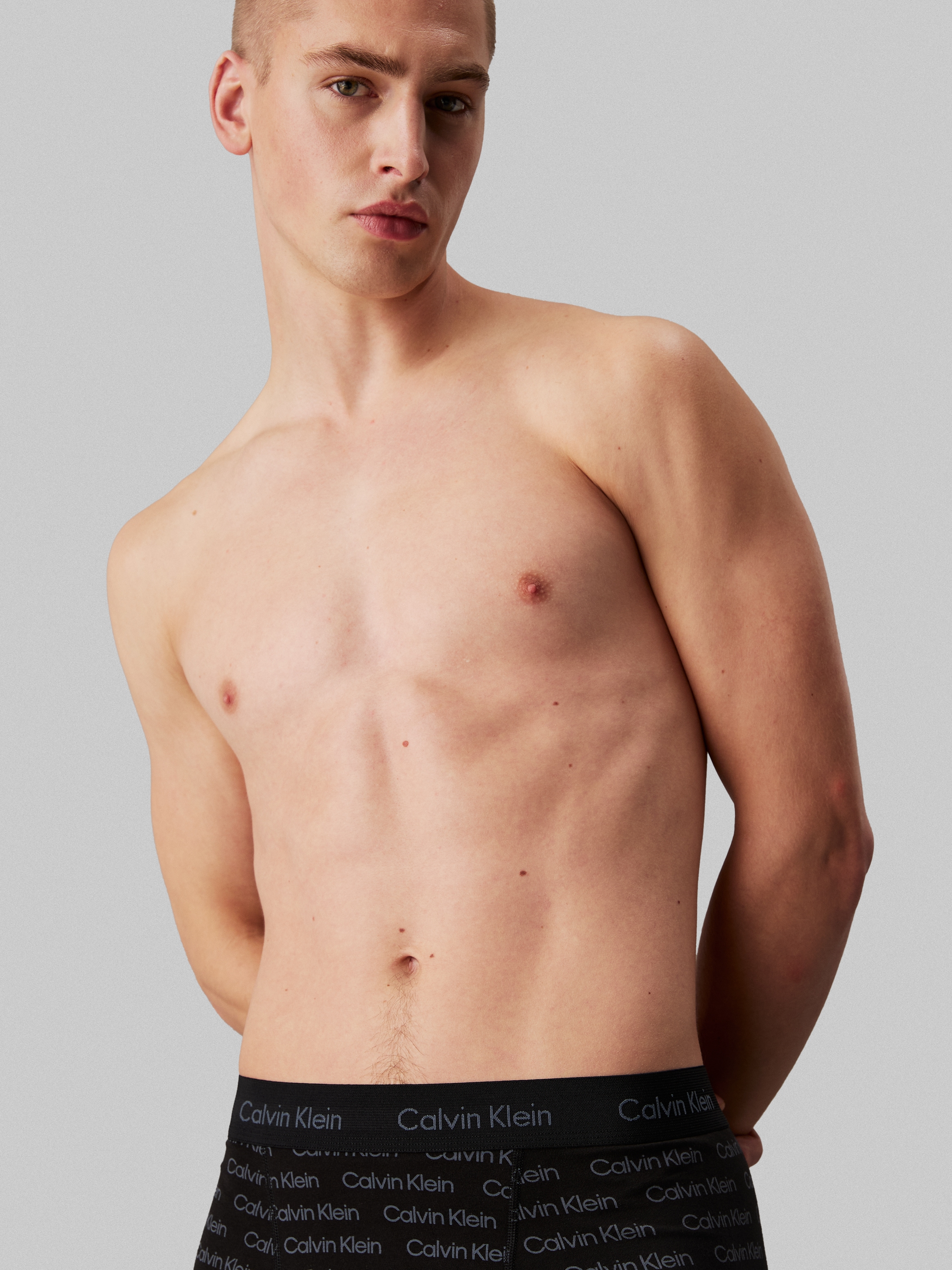 Calvin Klein Underwear Trunk »CK TRUNK 3PK«, (Packung, 3 St., 3er-Pack), mit Logoschriftzug am Wäschebund