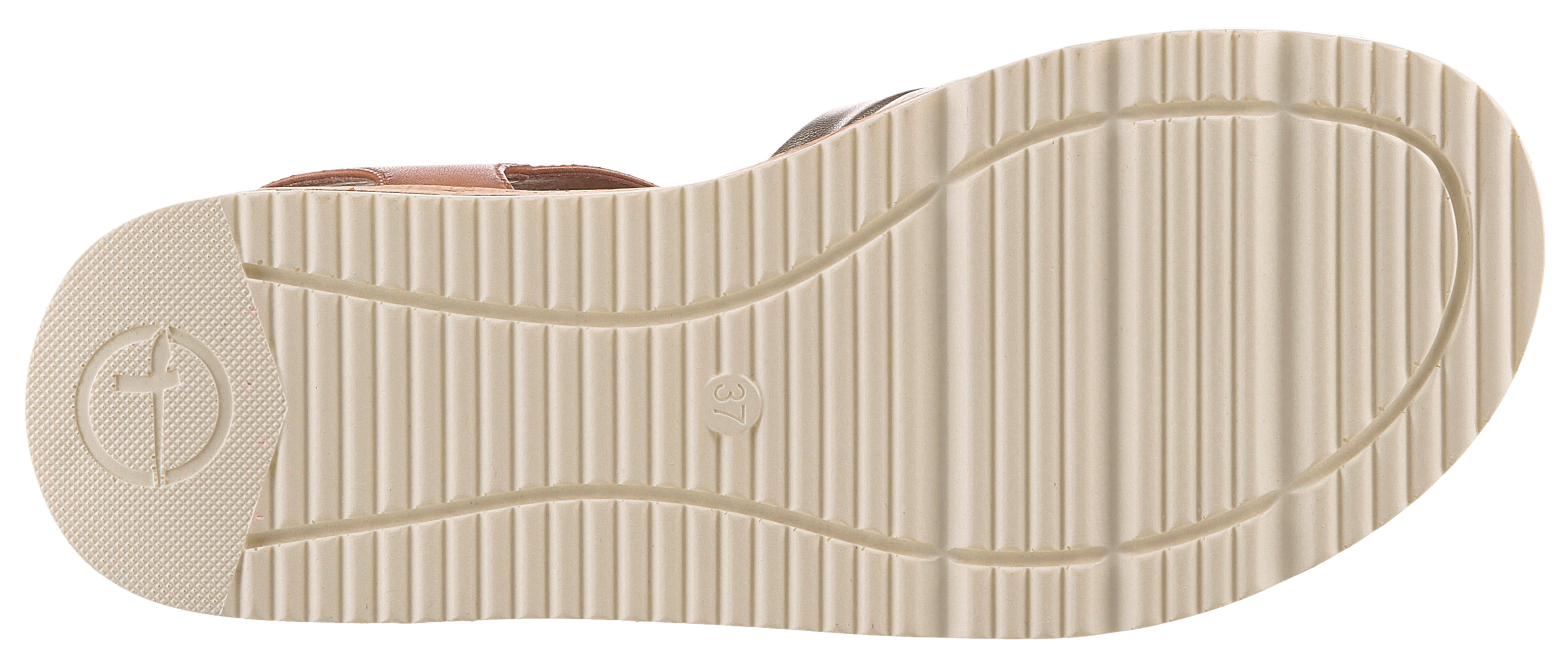 Thumbnail - Tamaris Sandalette, Plateau, Sommerschuh, Riemchensandale mit hübscher Zierschnalle