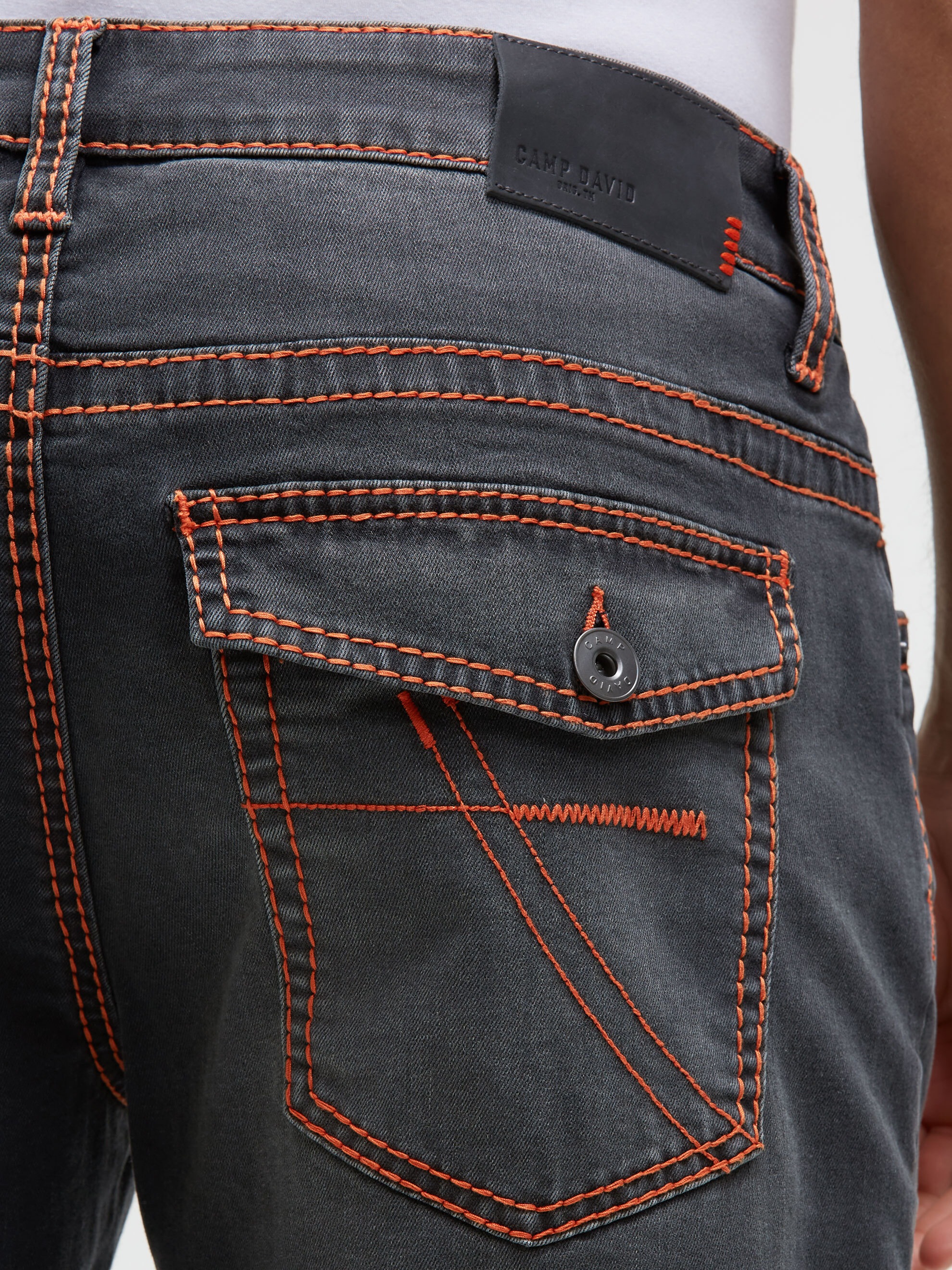 CAMP DAVID Comfort-fit-Jeans mit normaler Leibhöhe