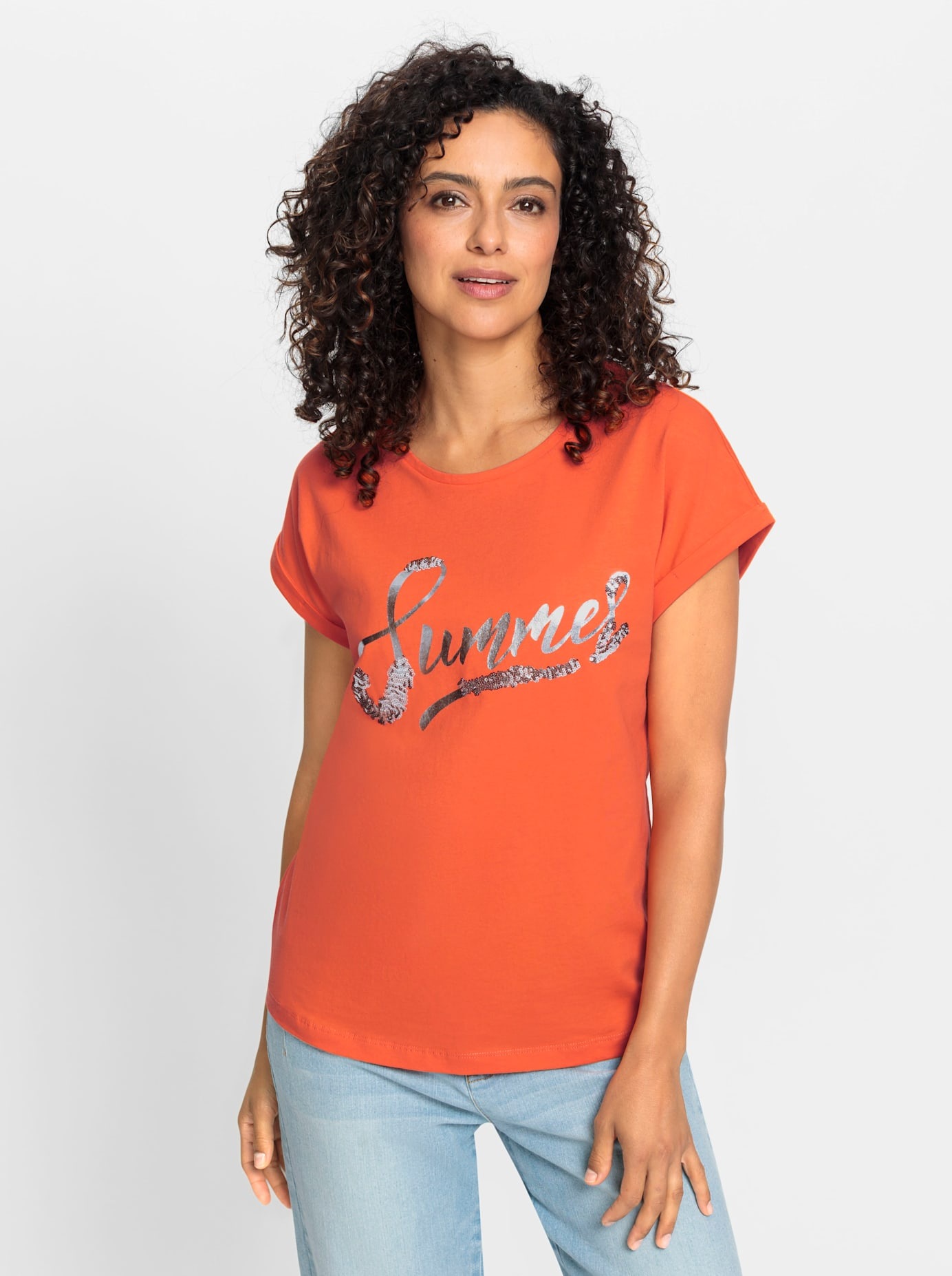 Inspirationen Kurzarmshirt »Shirt«, (1 tlg.)