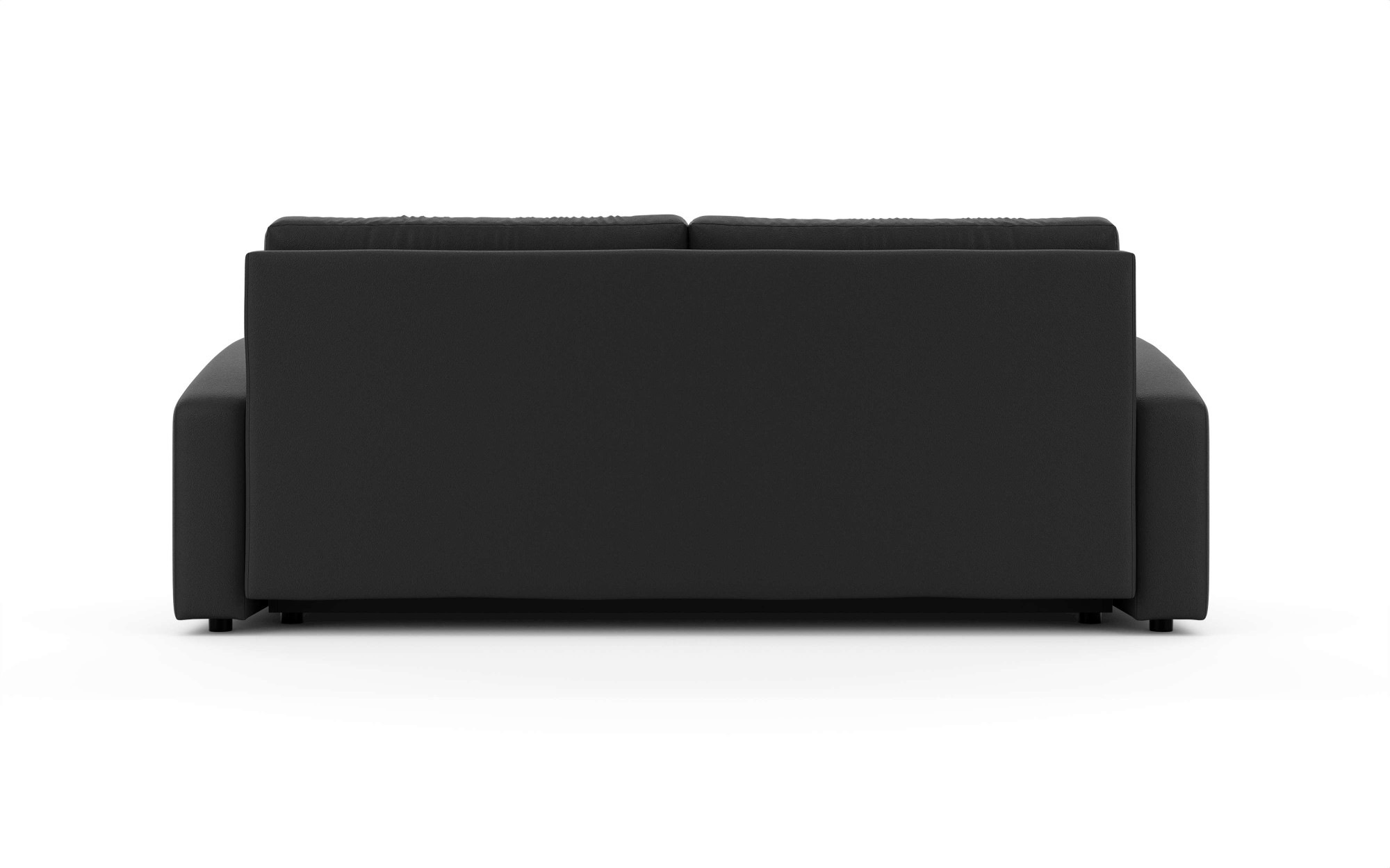 INOSIGN 3-Sitzer »JIGGS wahlweise Schlafsofa mit Bettkasten, Maße B/H/T: 228/96/110 cm«, Sofa mit Wellenunterfederung, enthält 2 Rückenkissen und 2 Zierkissen