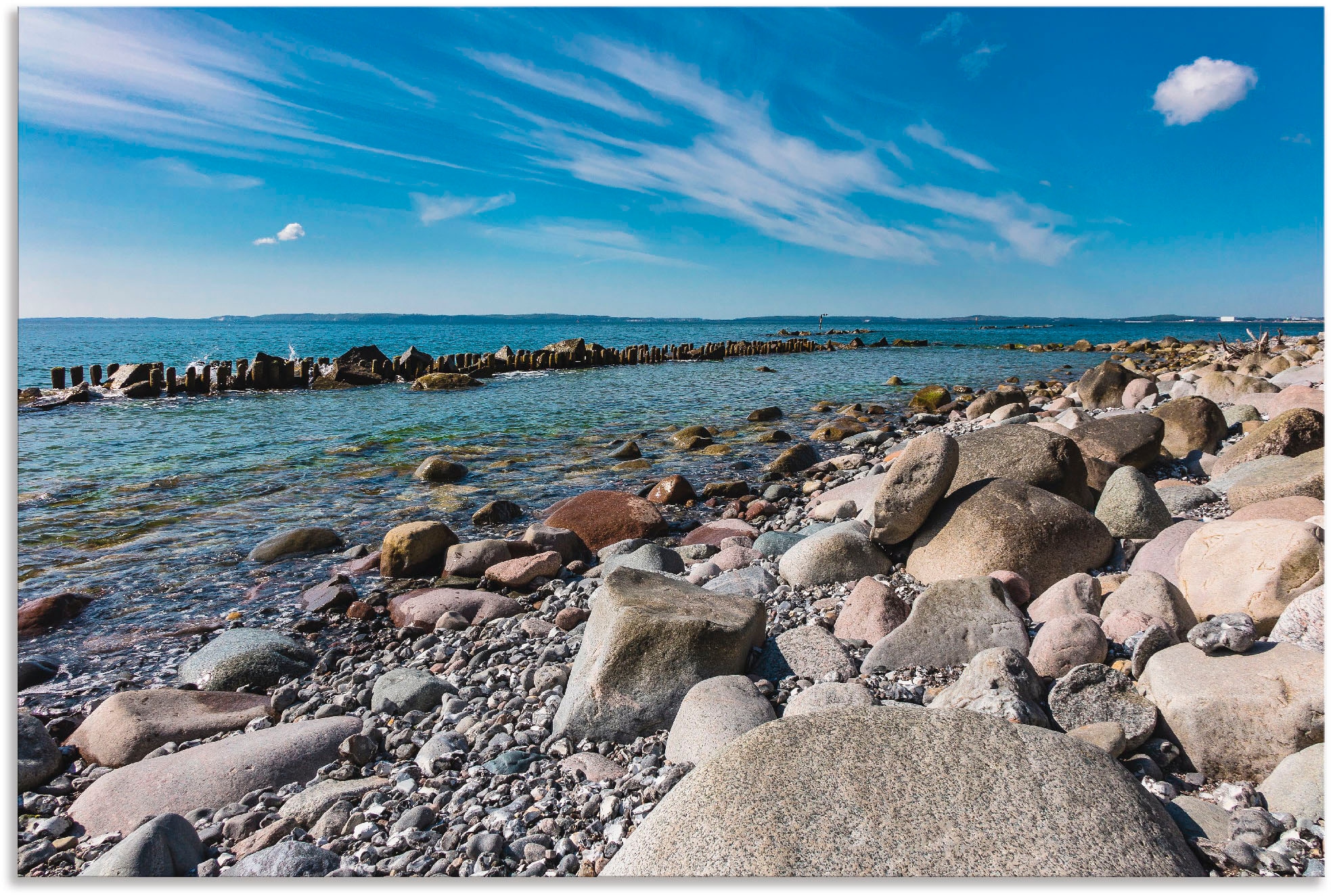 Artland Wandbild »Ostseeküste auf der (1 Größen oder Rügen«, Insel versch. kaufen St.), | BAUR in Küste, Alubild, Leinwandbild, Wandaufkleber Poster als