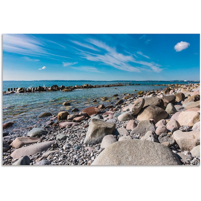 Artland Wandbild »Ostseeküste auf der Insel Rügen«, Küste, (1 St.), als  Alubild, Leinwandbild, Wandaufkleber oder Poster in versch. Größen kaufen |  BAUR