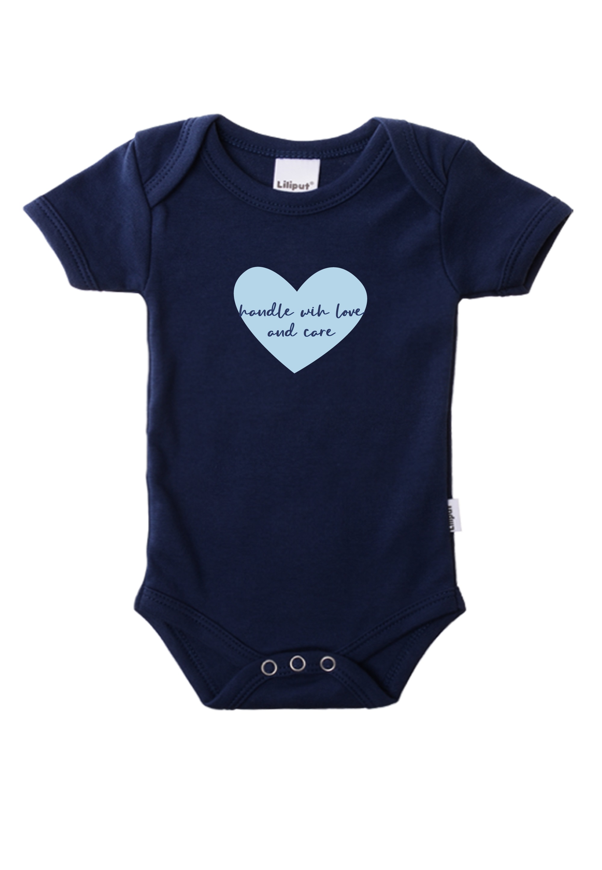 Thumbnail - Liliput Body "Smiley" 2 Stk. mit praktischem Amineck-Ausschnitt