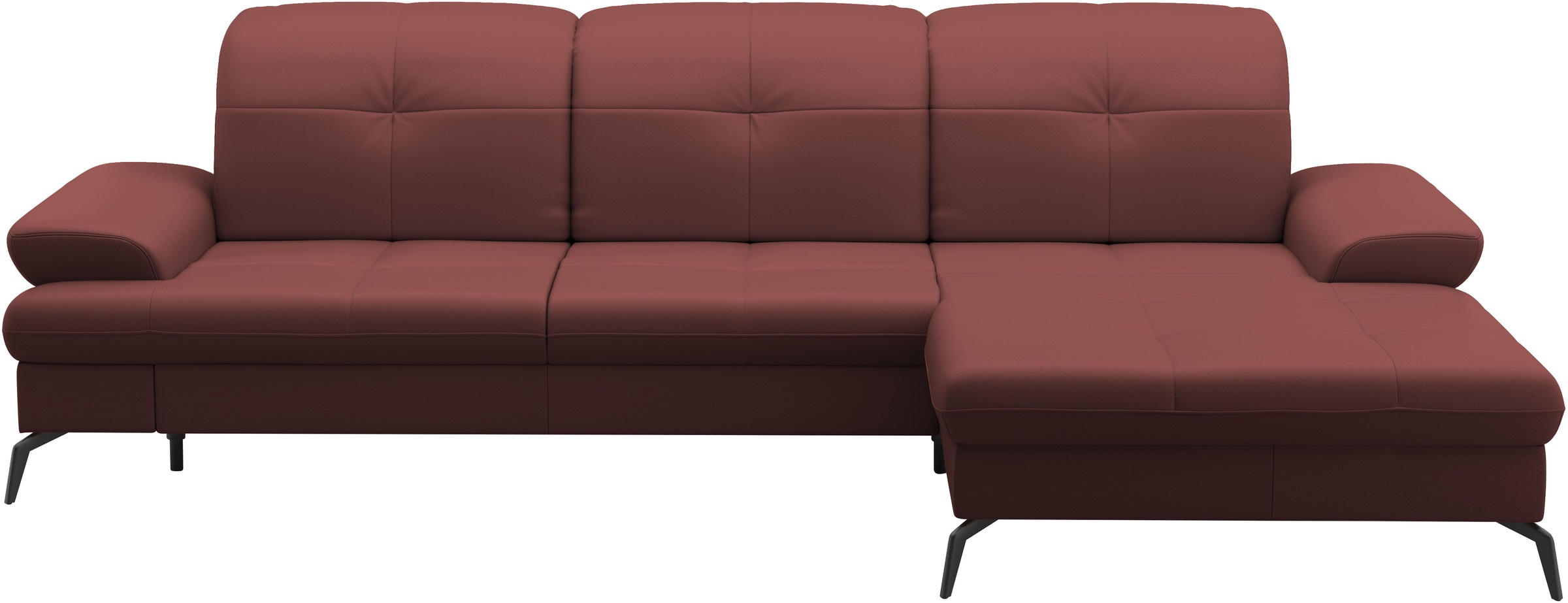 sit&more Ecksofa "Amica, L-Form, inkl. Sitztiefenverstellung & Armteilverst günstig online kaufen