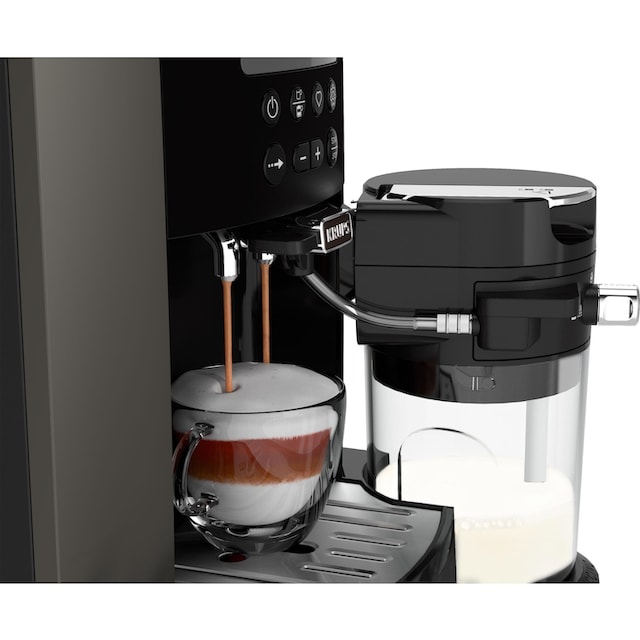 Krups Kaffeevollautomat »EA819E Arabica Latte«, Wassertankkapazität: 1,7  Liter, Pumpendruck: 15 Bar, LCD-Display auf Rechnung | BAUR