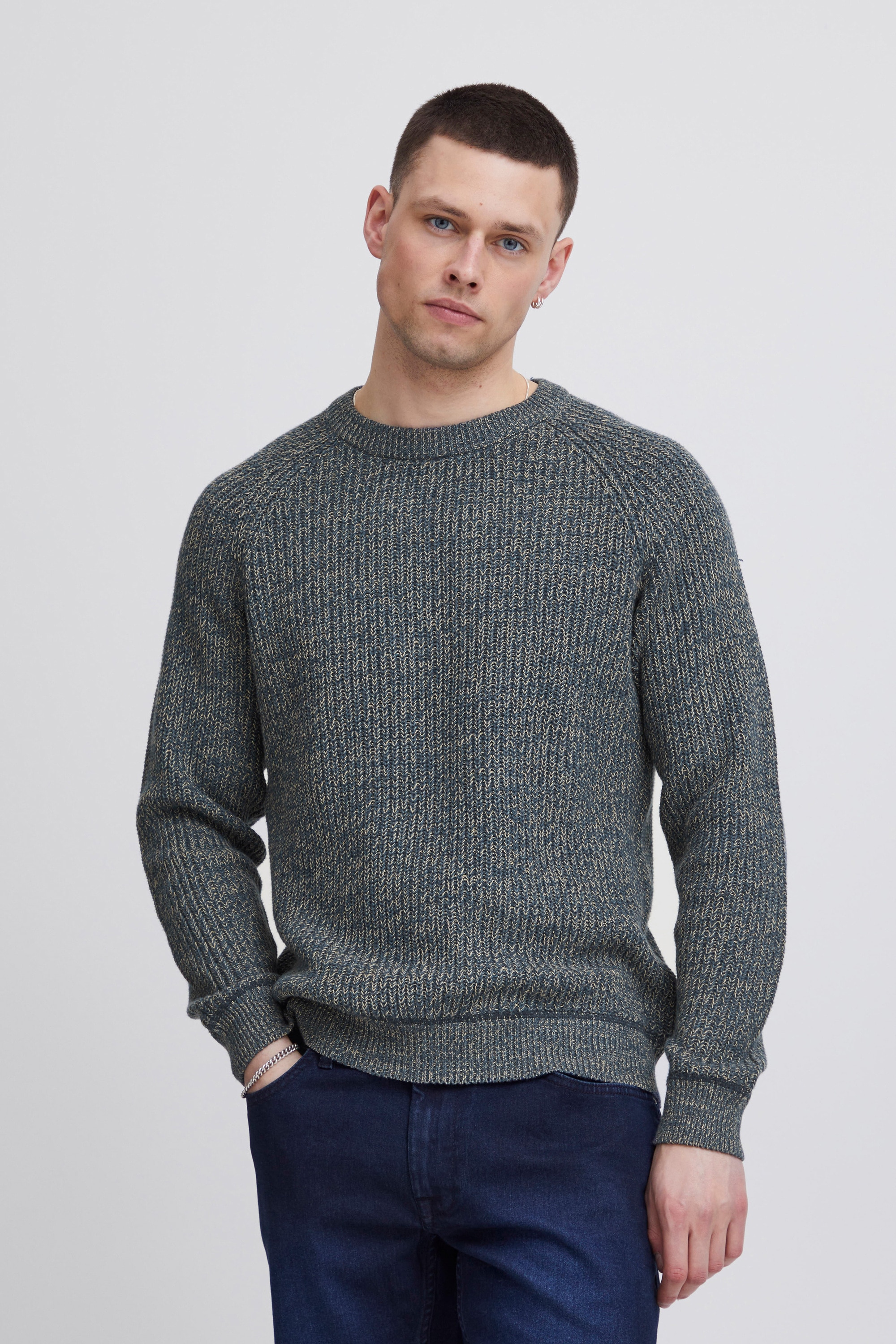 Blend Strickpullover "BHPullover", Klassischer Grobstrickpullover günstig online kaufen