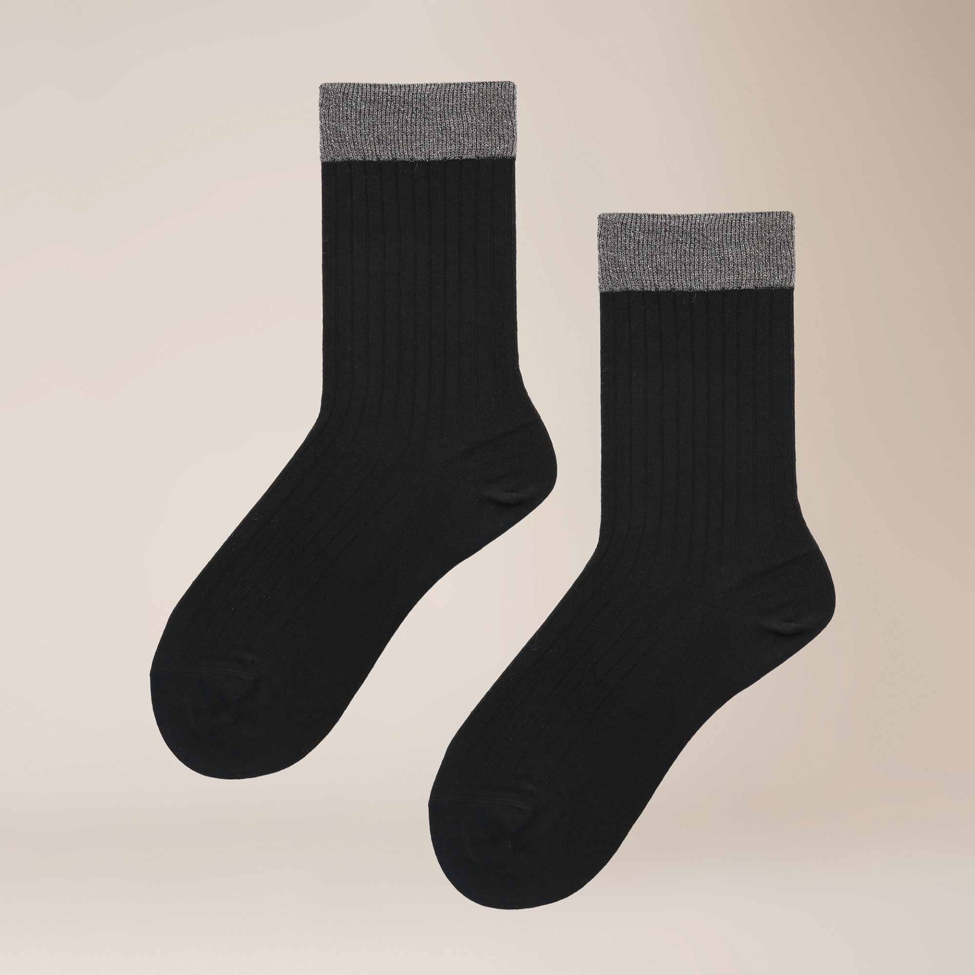 KUNERT Socken "Socke Fantastic Rib" Socken mit edler Ripp-Struktur