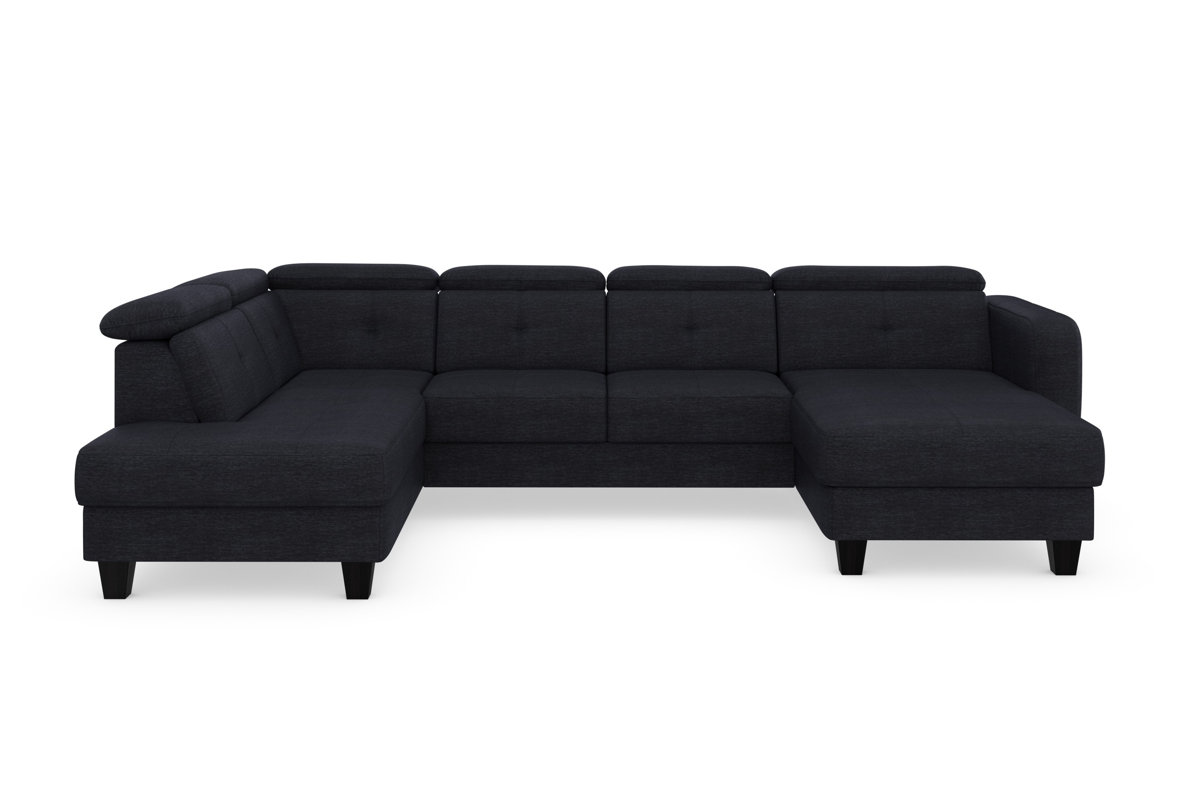 sit&more Wohnlandschaft "Belluci U-Form" Kopfteilverstellung und Federkern, günstig online kaufen