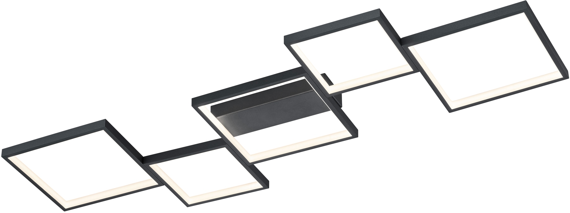 TRIO Leuchten LED Deckenleuchte »Sorrento«, 1 flammig-flammig, LED Deckenlampe mit Switch Dimmer, 3400 Lumen