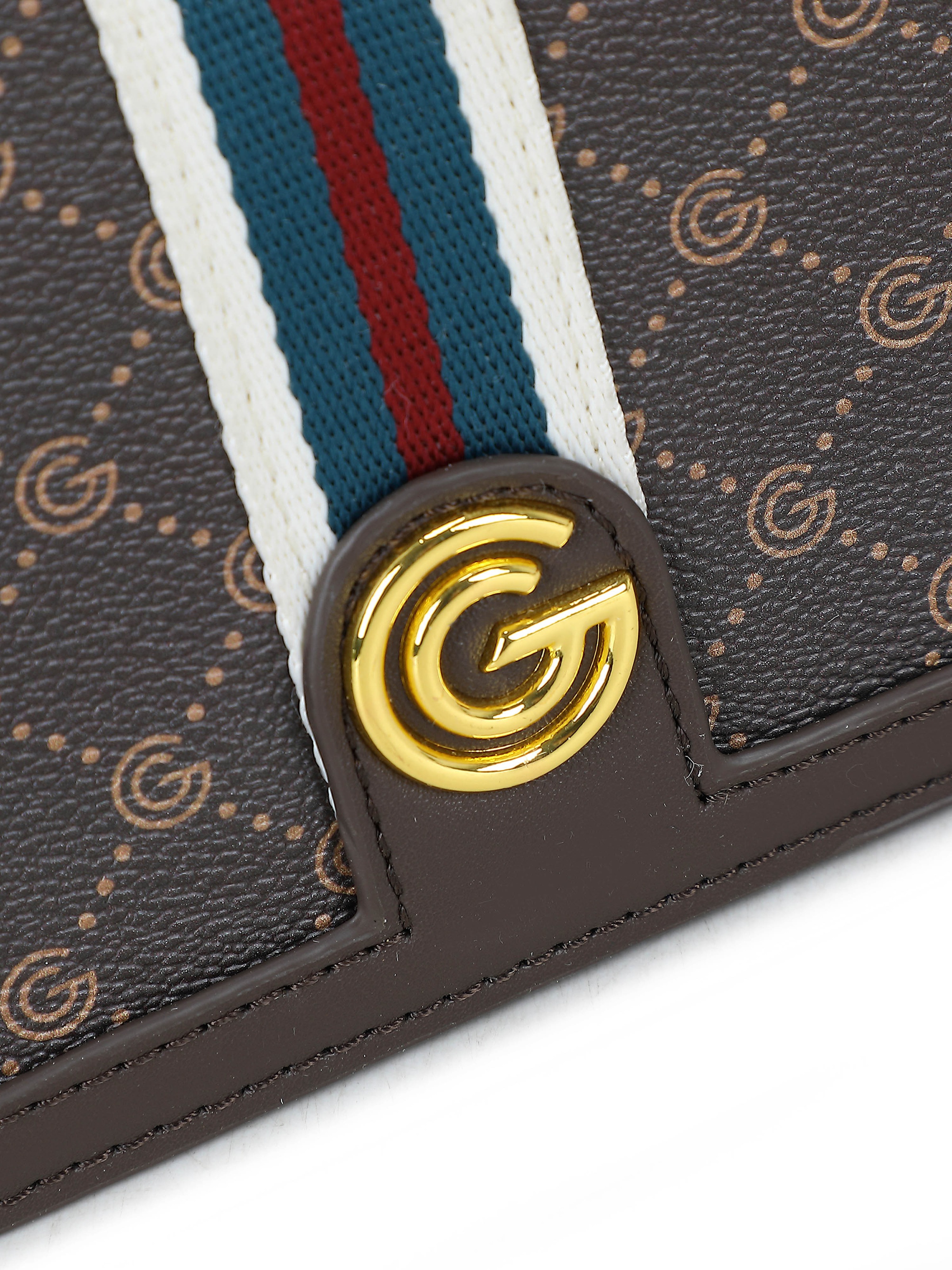GABRIELLA G By Gabriella Gucci Geldbörse »QUEEN« Damen Geldbeutel, Portemonnaie mit Kontrastbesatz