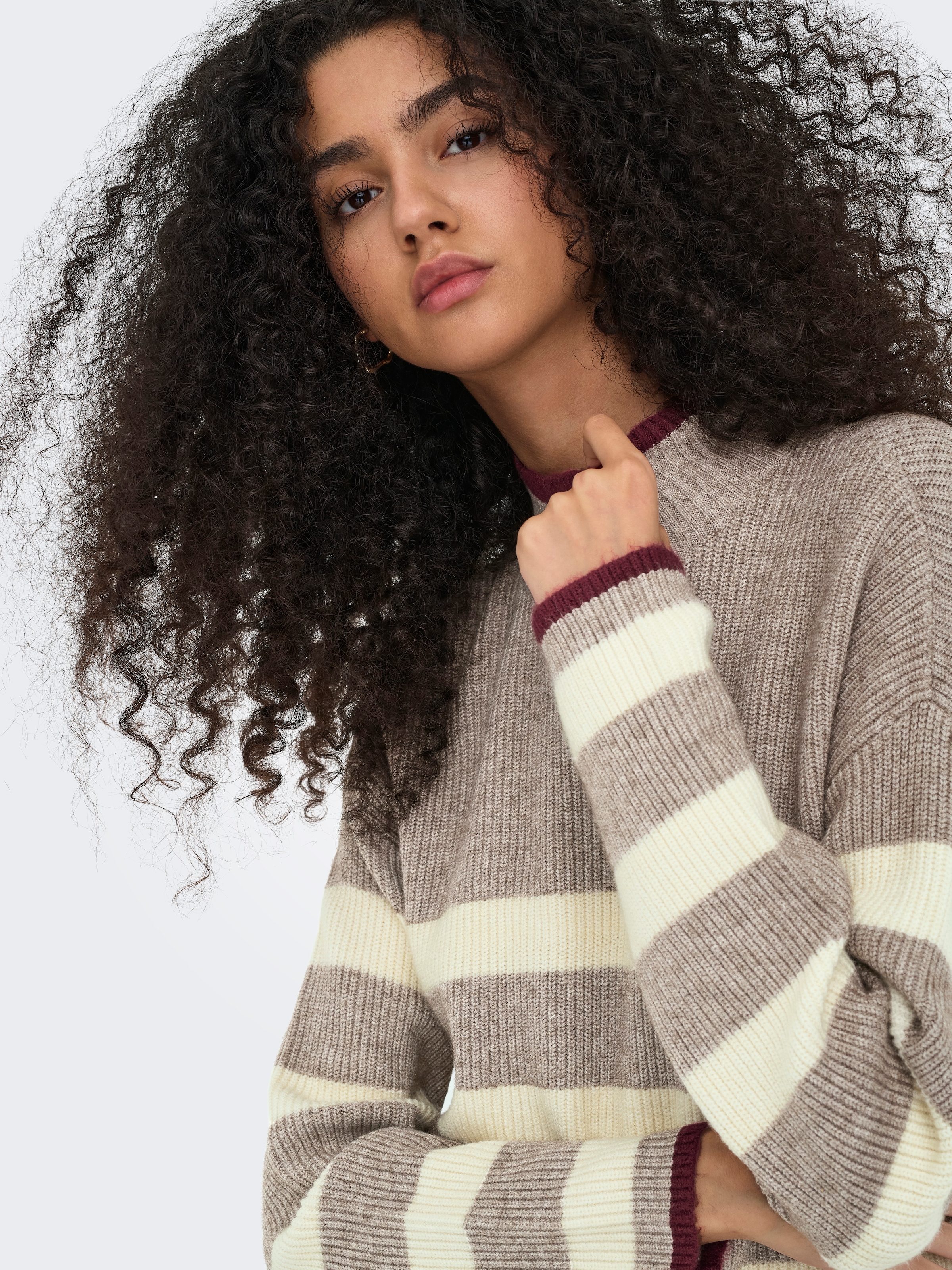 Thumbnail - ONLY Strickpullover "ONLKATIA LS RIB HIGHNECK CC KNT"