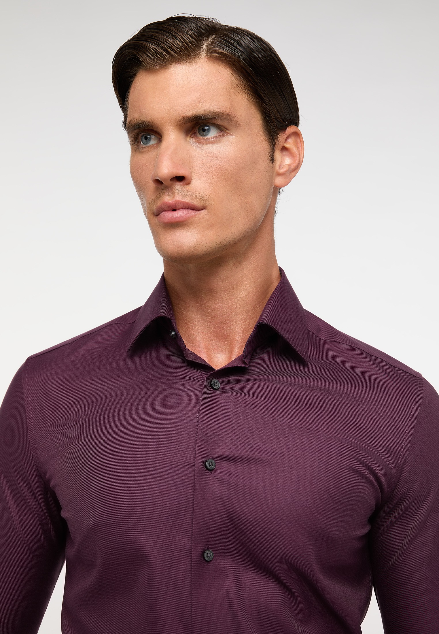 Thumbnail - Eterna Langarmhemd "SLIM FIT" NON IRON (bügelfrei)