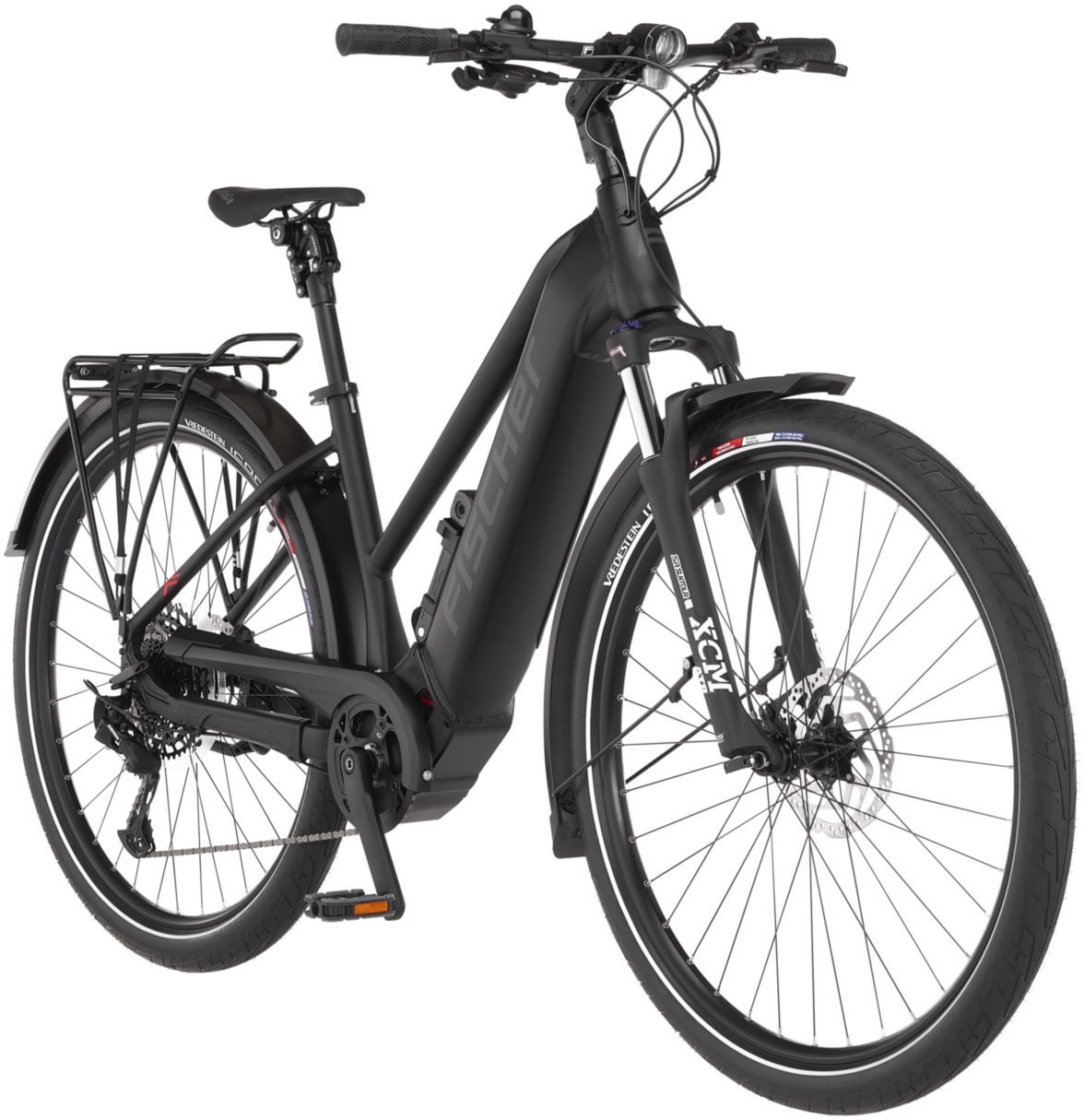 FISCHER Fahrrad E-Bike »VIATOR N100 45 711«, 12 Gang, SRAM, Schaltwerk SX EAGLE