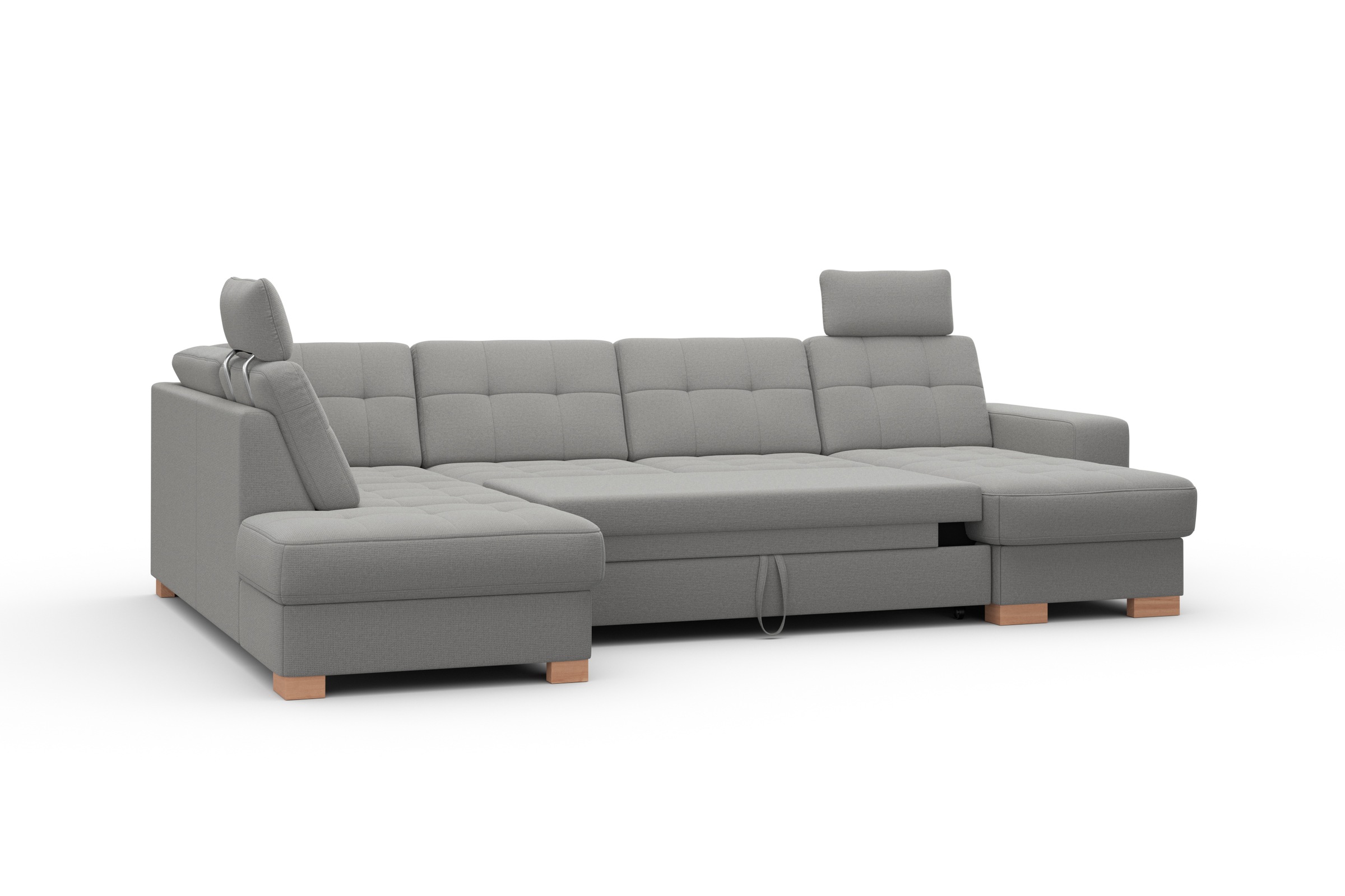 sit&more Wohnlandschaft »Quincy U-Form«, wahlweise mit Bettfunktion und Bettkasten