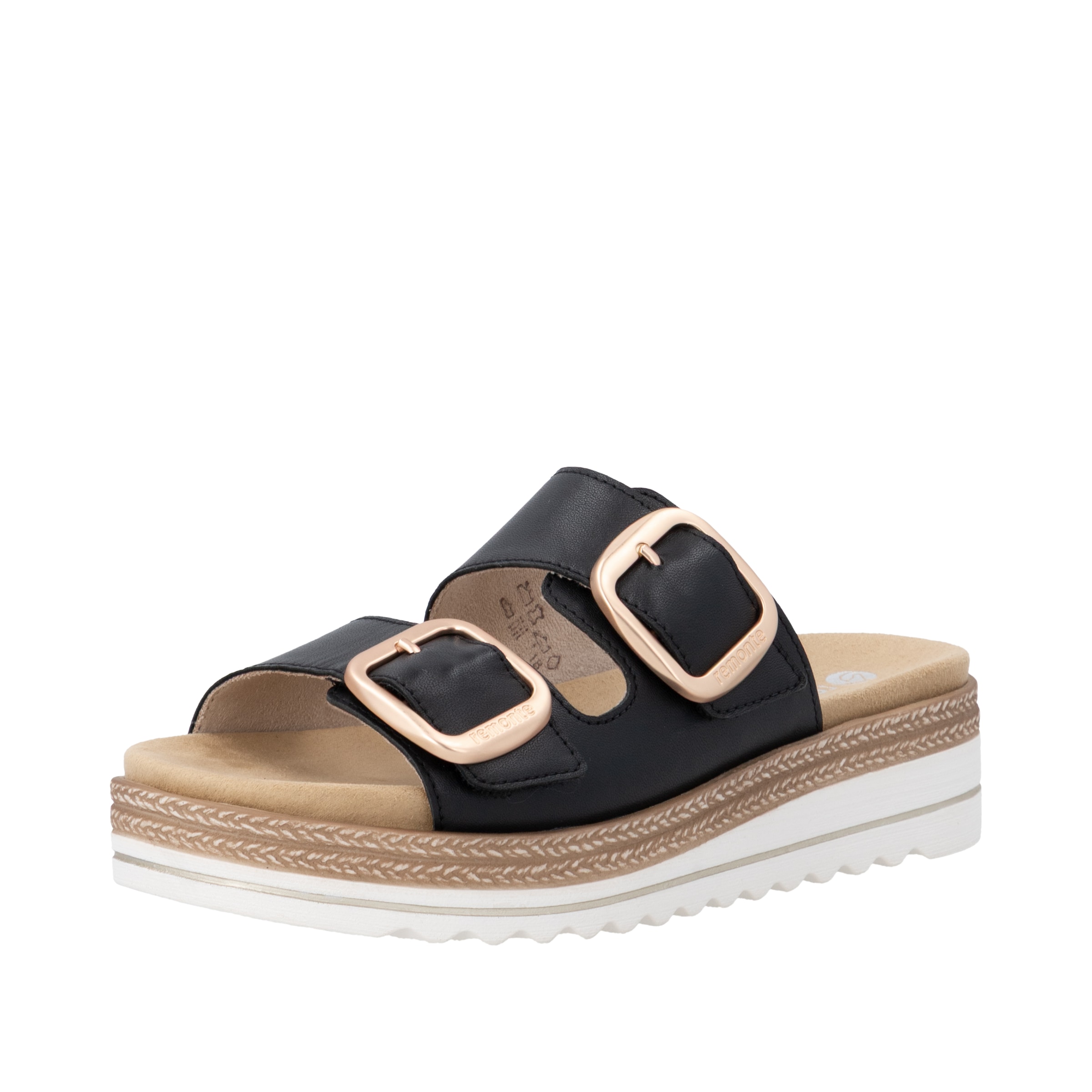 Remonte Pantolette Hausschuh, Sommerschuh, Klettschuh mit Lite´n Soft-Ausst günstig online kaufen