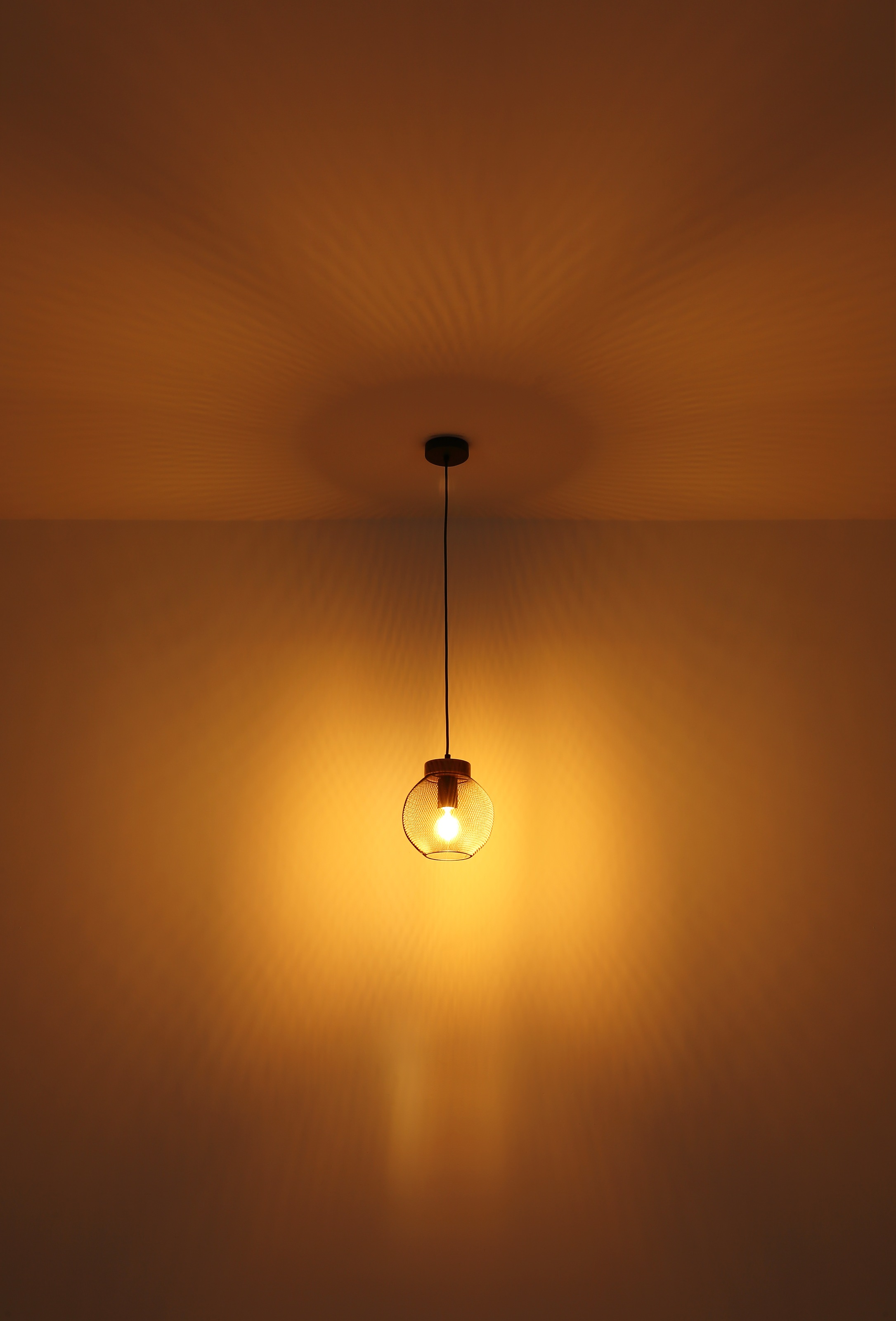 GLOBO LIGHTING Hängeleuchte »PABLO«, Leuchtmittel E27 | ohne Leuchtmittel, Hängelampe/Pendelleuchte/Esszimmer/Wohnzimmer/Esstisch