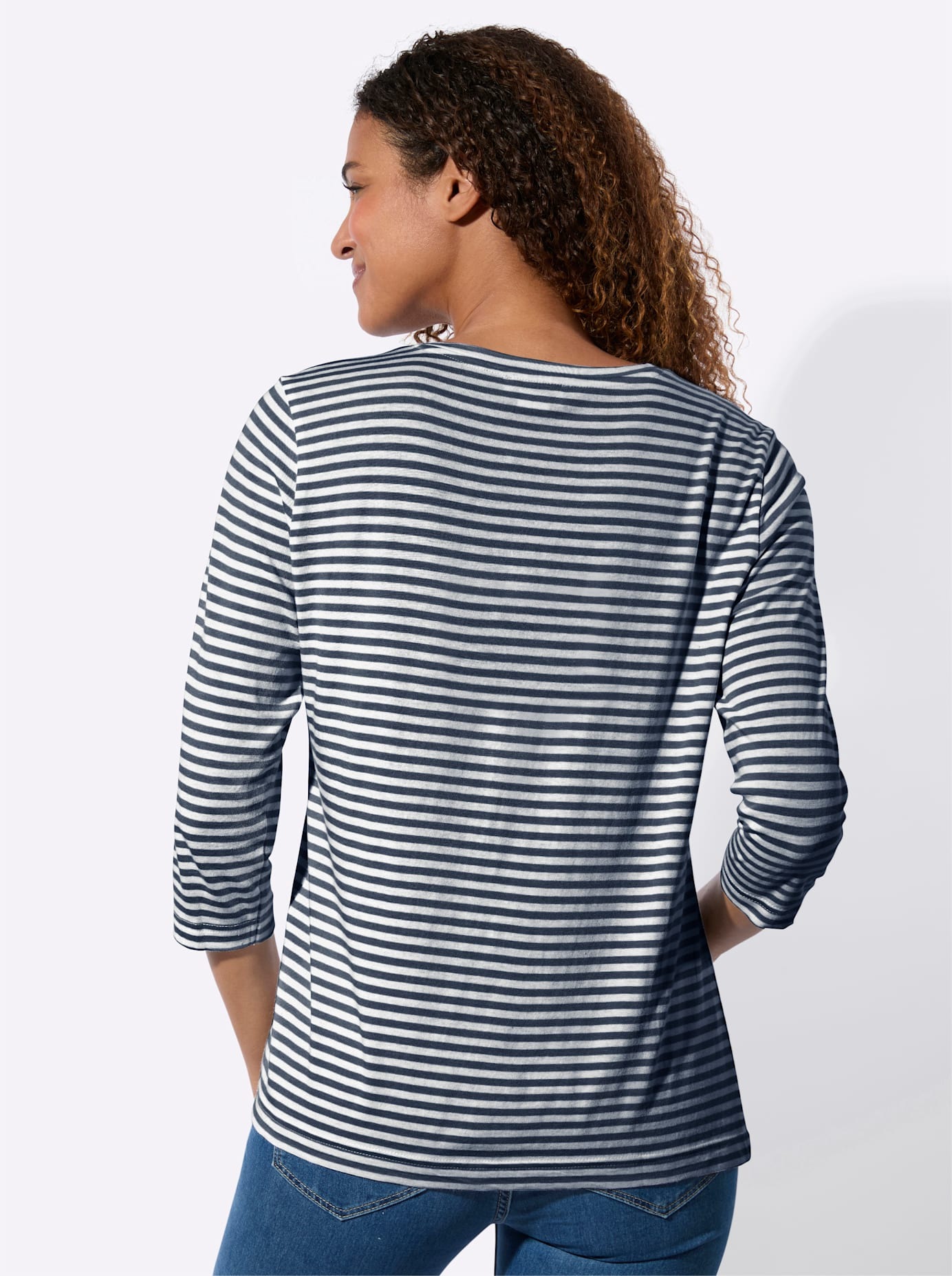 Casual Looks 3/4-Arm-Shirt "Kurzarm-Shirt" 1 tlg. tlg. günstig online kaufen