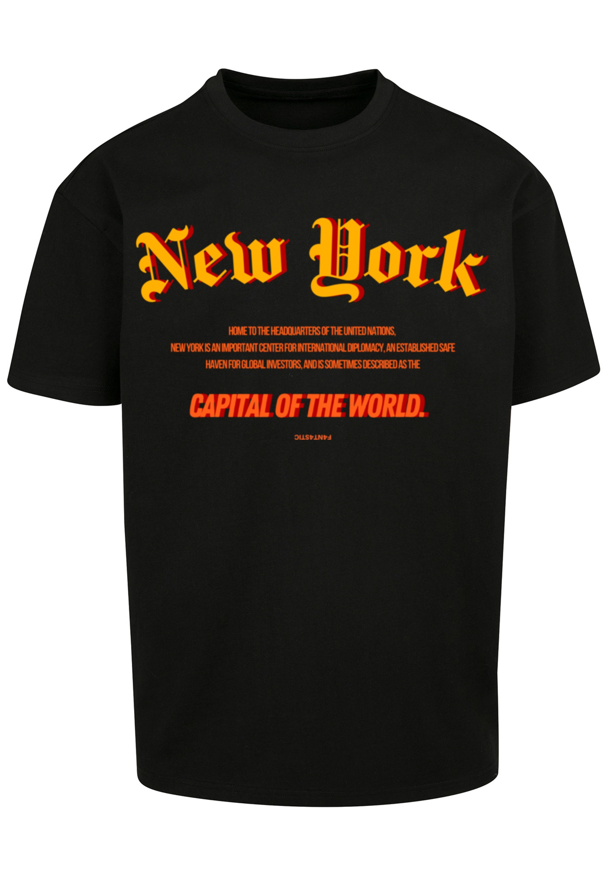 F4NT4STIC T-Shirt »New York OVERSIZE TEE«, Print