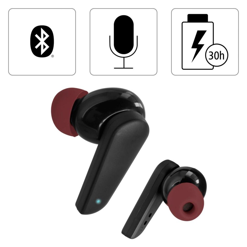 Hama Bluetooth-Kopfhörer »Spirit Pocket, True Wireless TWS, In-Ear Bluetooth Headset, Kopfhörer«