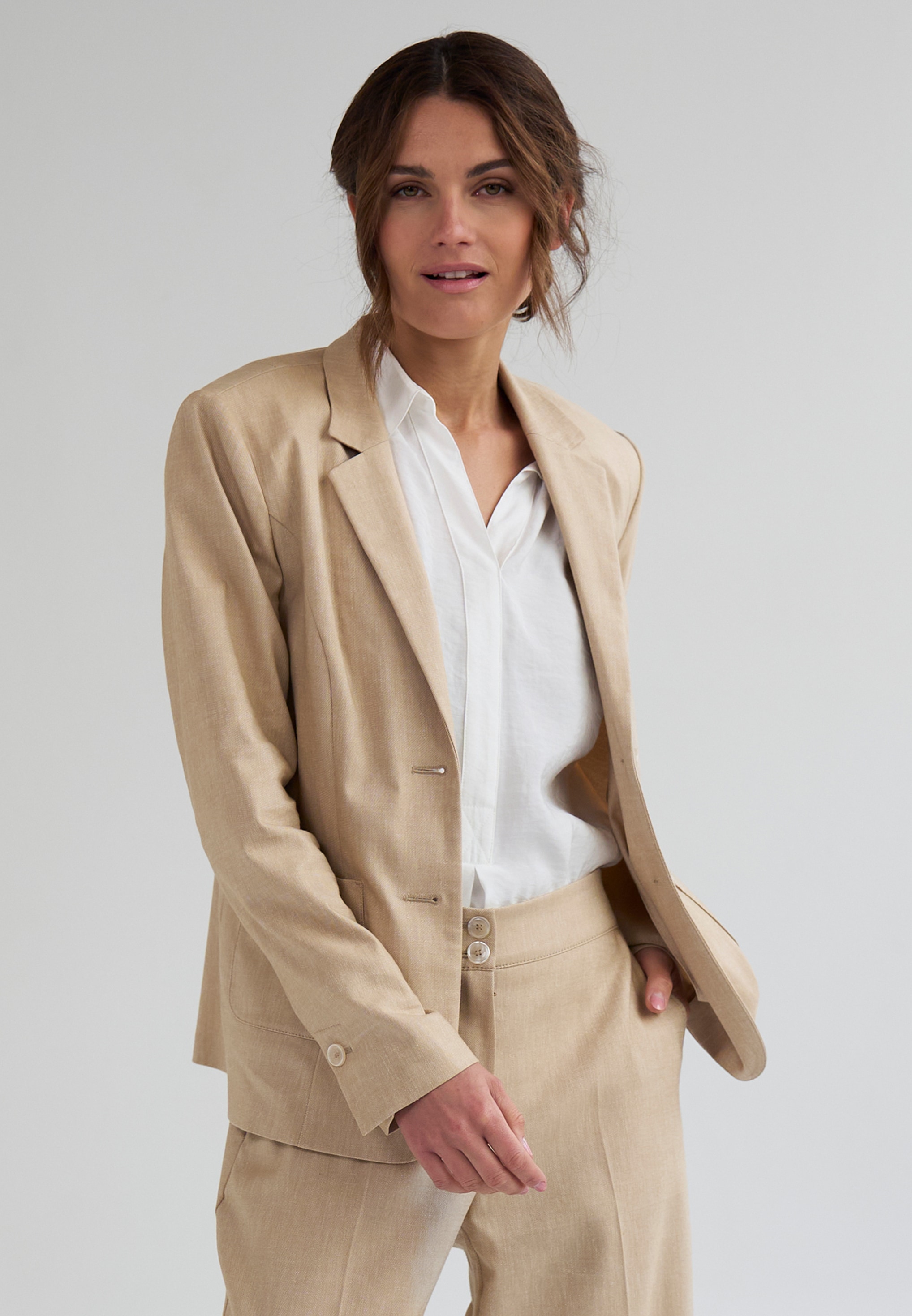 Betty Barclay Kurzblazer »Damen langarm« Material
