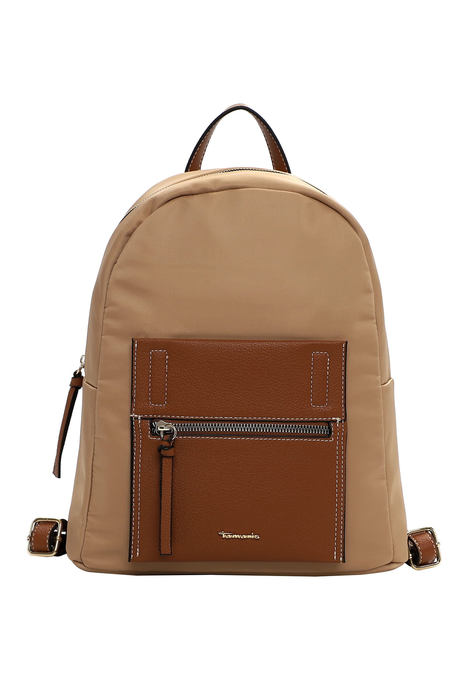 TAMARIS Damen Rucksack "Rucksack TAS Fabrizia", beige, Polyester, Rucksäcke