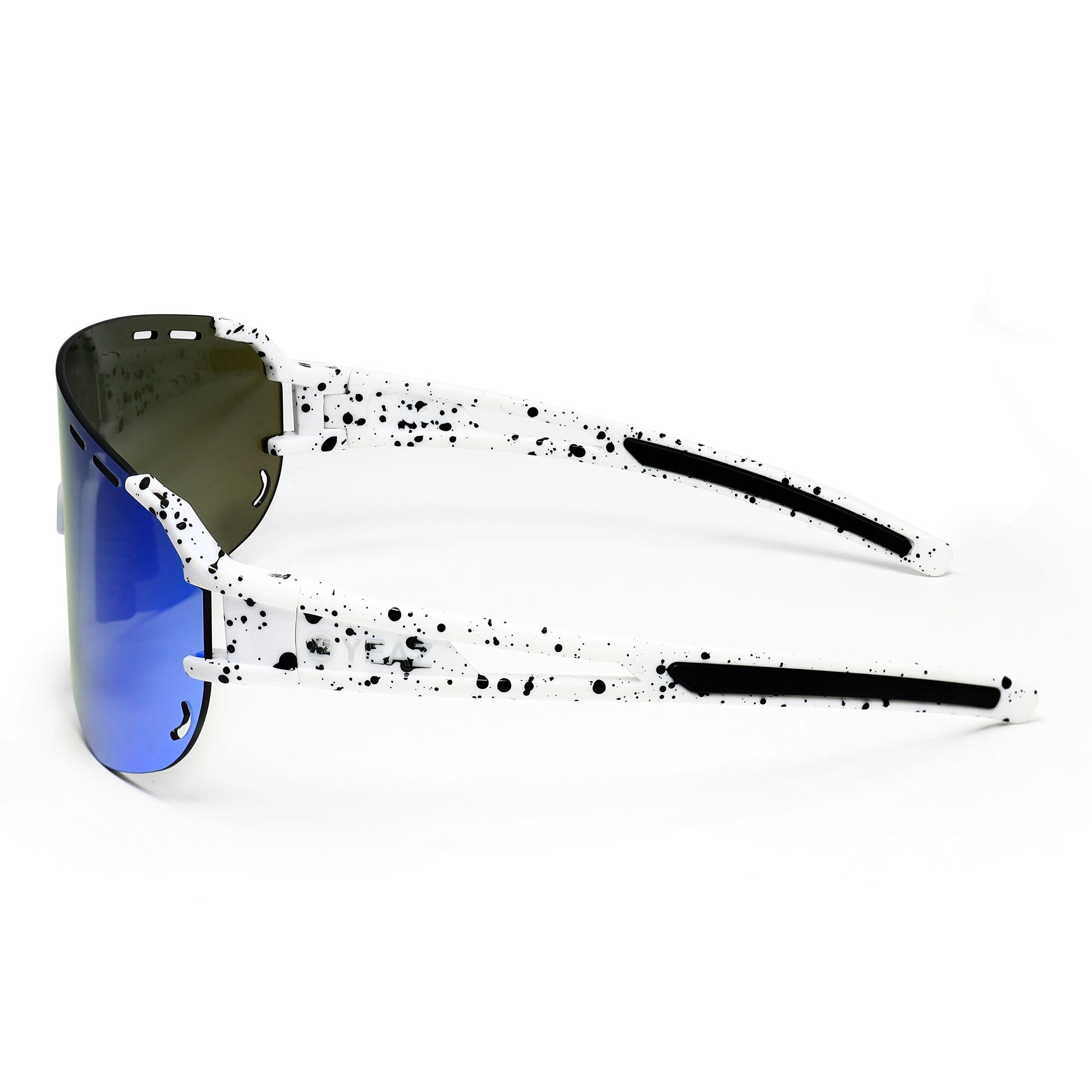 YEAZ Sportbrille »Sport-Sonnenbrille weiß/blau SUNGLOW«