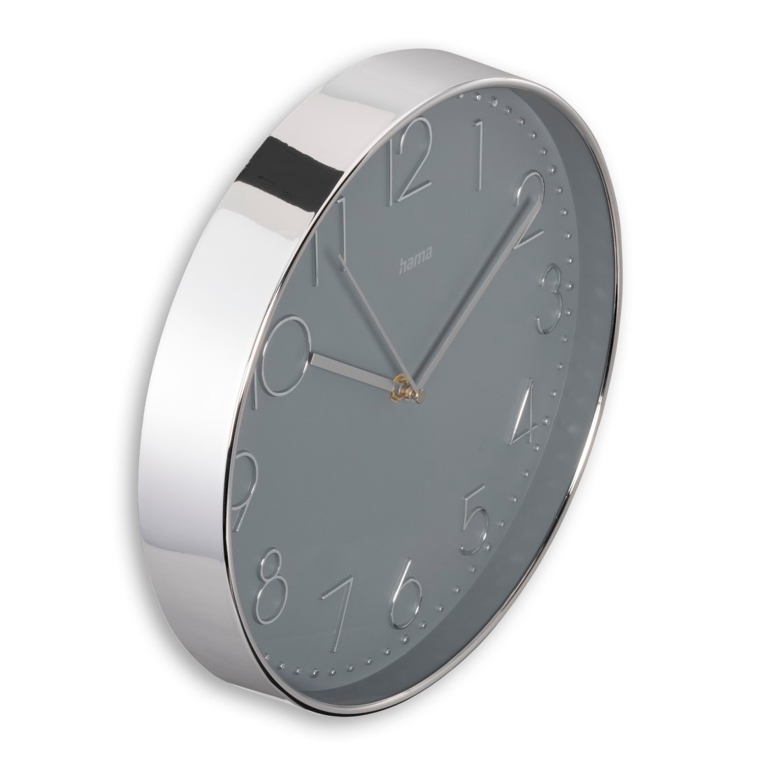Hama Wanduhr »Wanduhr "Korsika", Ø 30 cm, ohne Ticken«, geräuscharm